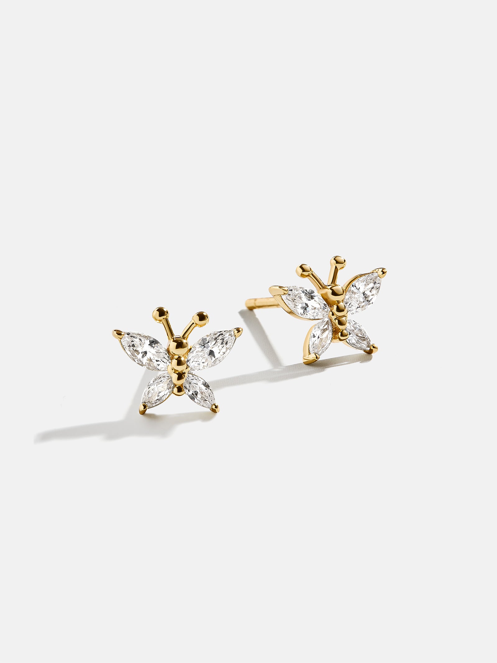 Soar 18K Gold Kids' Butterfly Earrings - Butterfly-Blues Comming