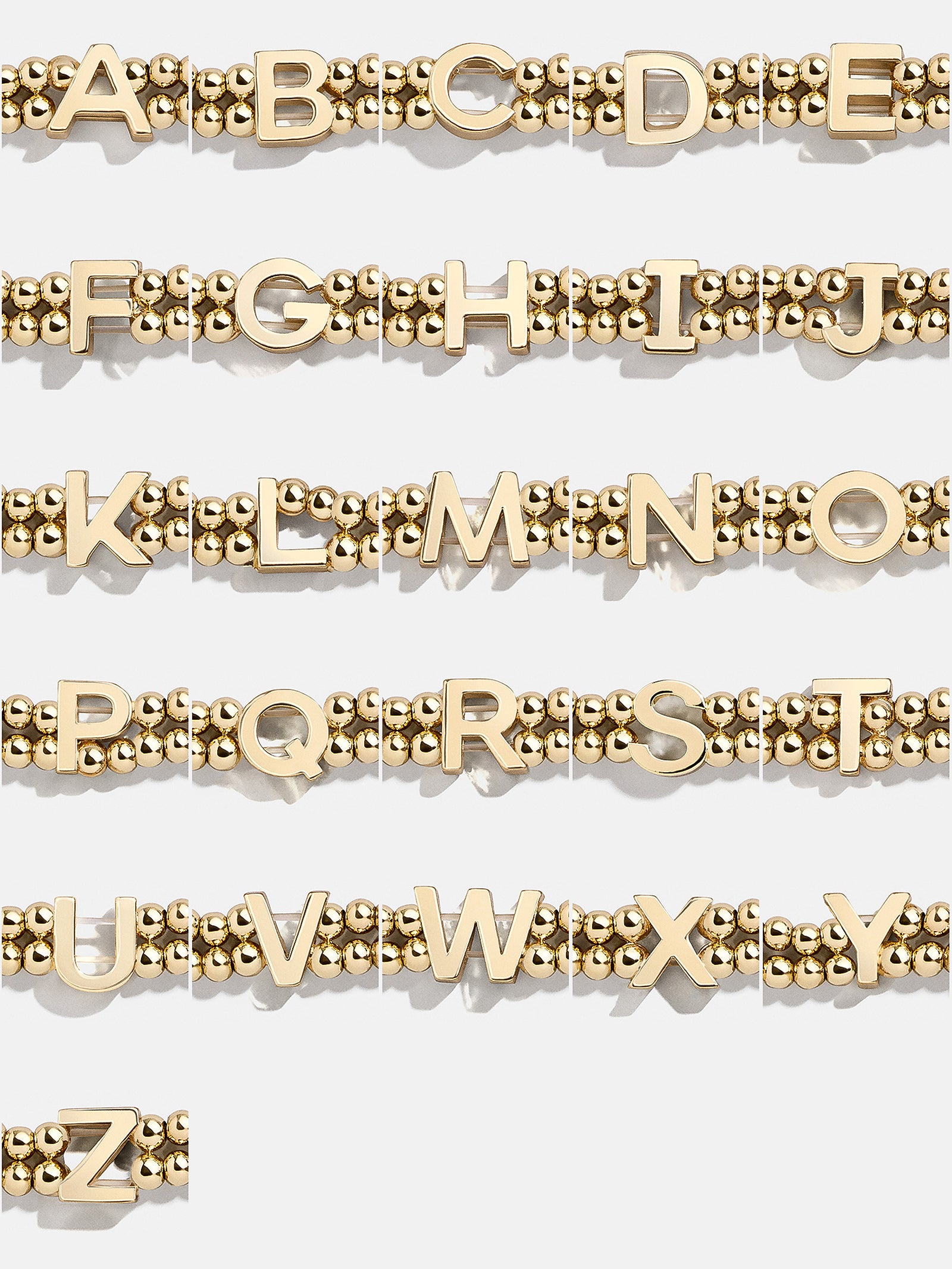 Ivy Initial Pisa Bracelet - Gold-Blues Comming