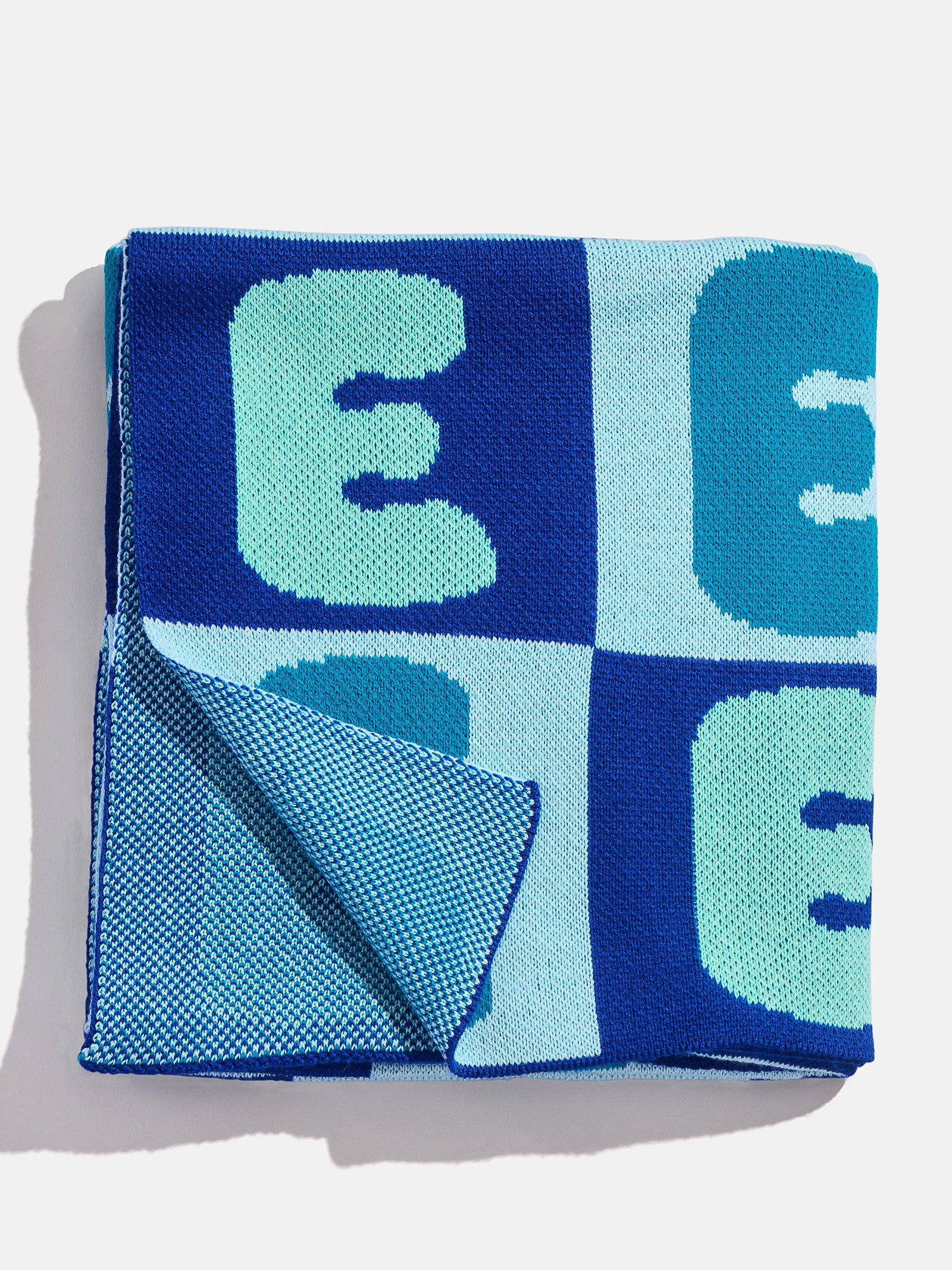 Bubble On Repeat Custom Blanket - Dark Blue/Light Blue-Blues Comming