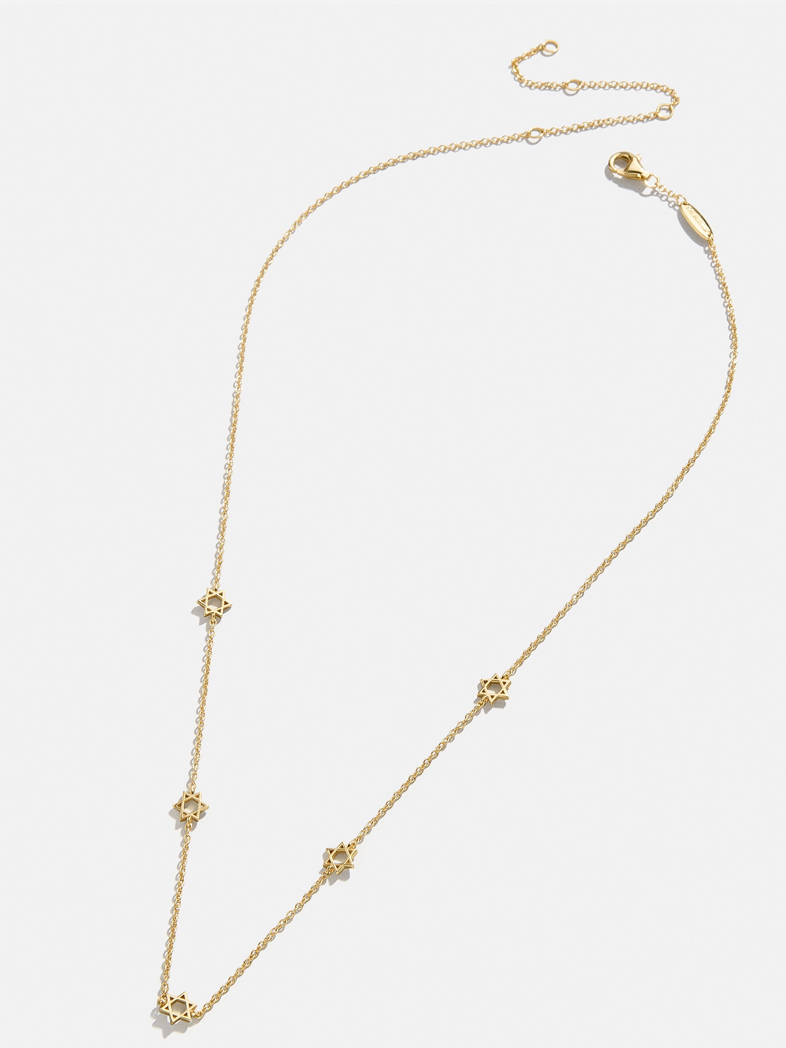 18K Gold Star of David Necklace - Star of David-Blues Comming