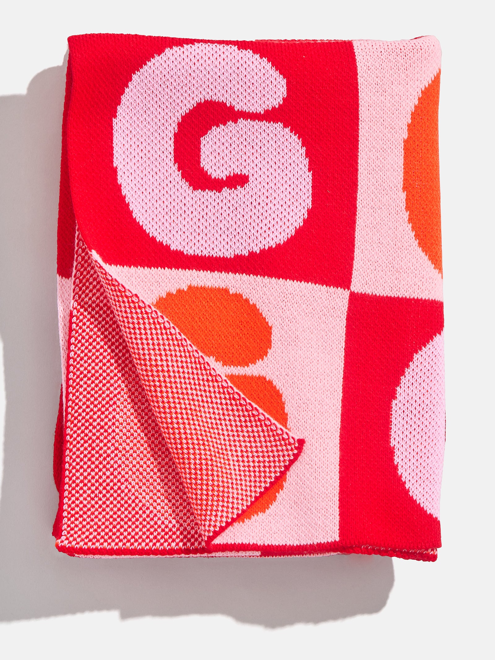 Bubble On Repeat Custom Blanket - Bright Orange/Light Pink-Blues Comming