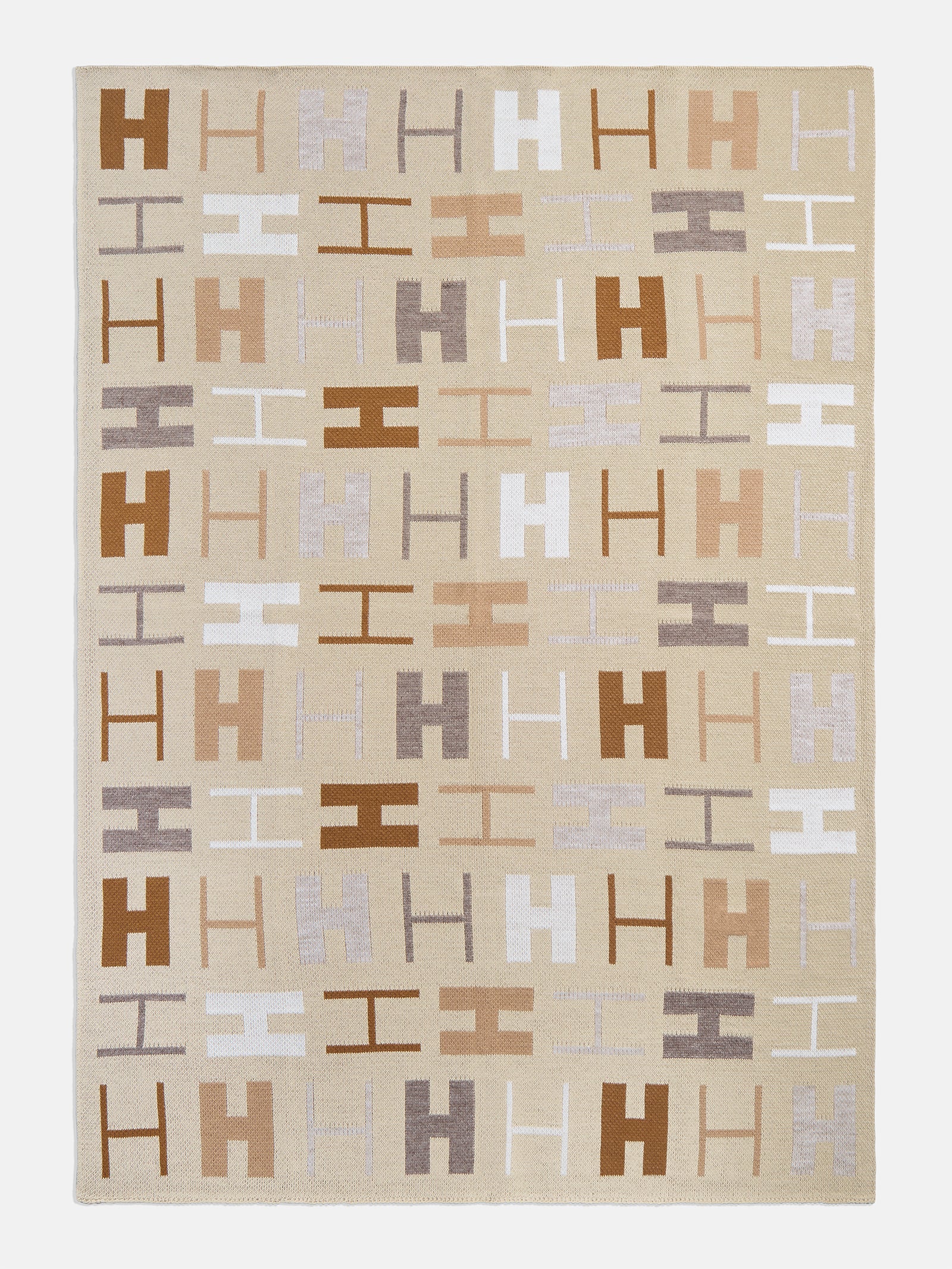 Upside Down & All Around Custom Blanket - Tan/Brown-Blues Comming