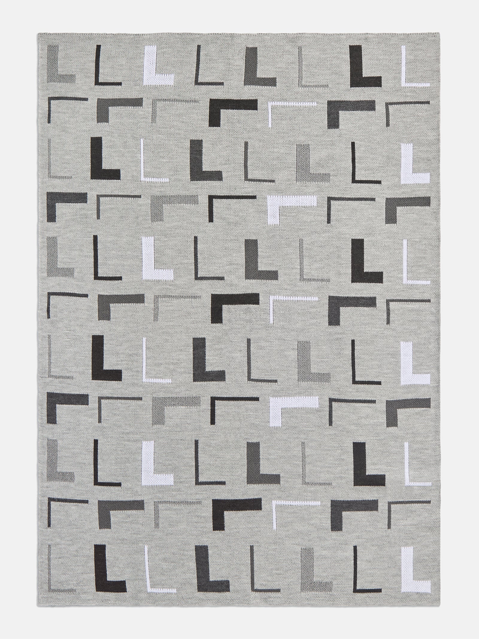 Upside Down & All Around Custom Blanket - Gray/Light Gray-Blues Comming