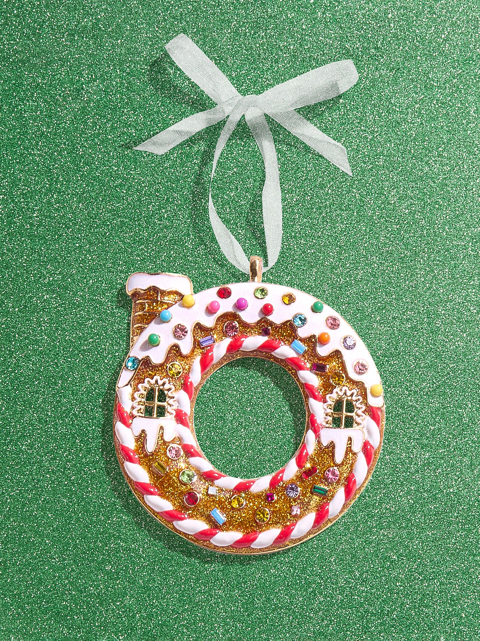 Gingerbread Initial Ornament - Gingerbread Initial Ornament-Blues Comming