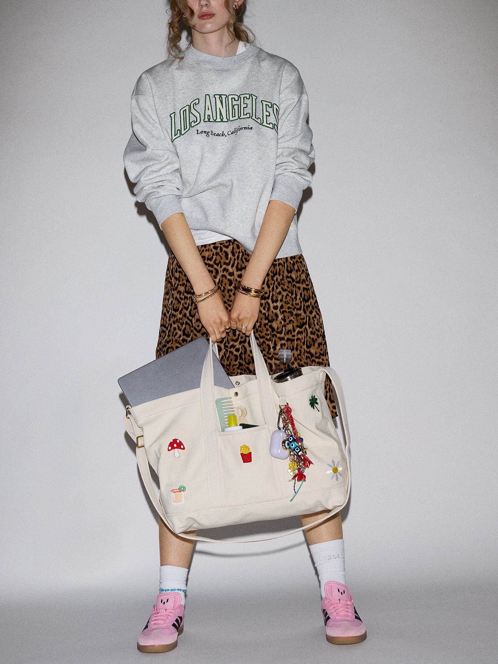 Large Custom Icon Tote - Large-Blues Comming