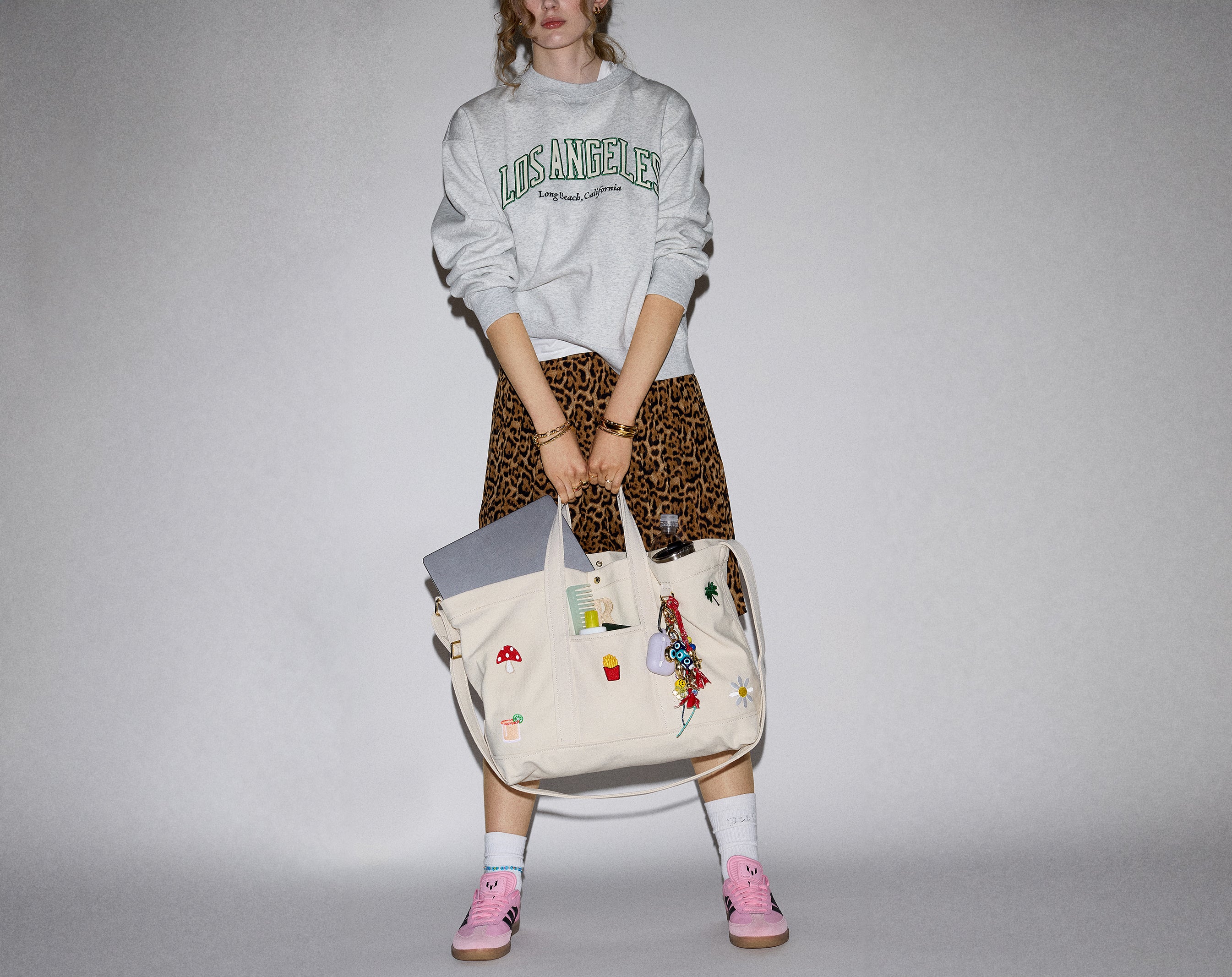 Large Custom Icon Tote - Large-Blues Comming