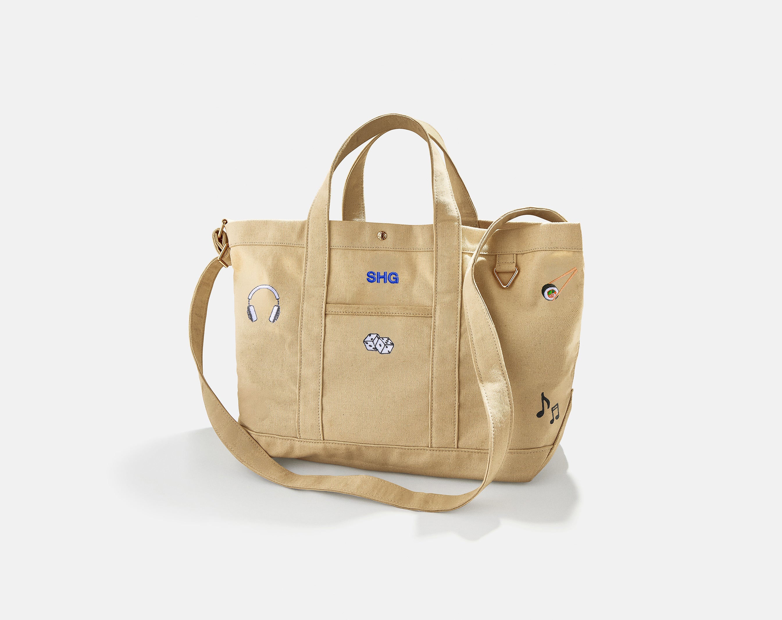 Large Custom Icon Tote - Large-Blues Comming