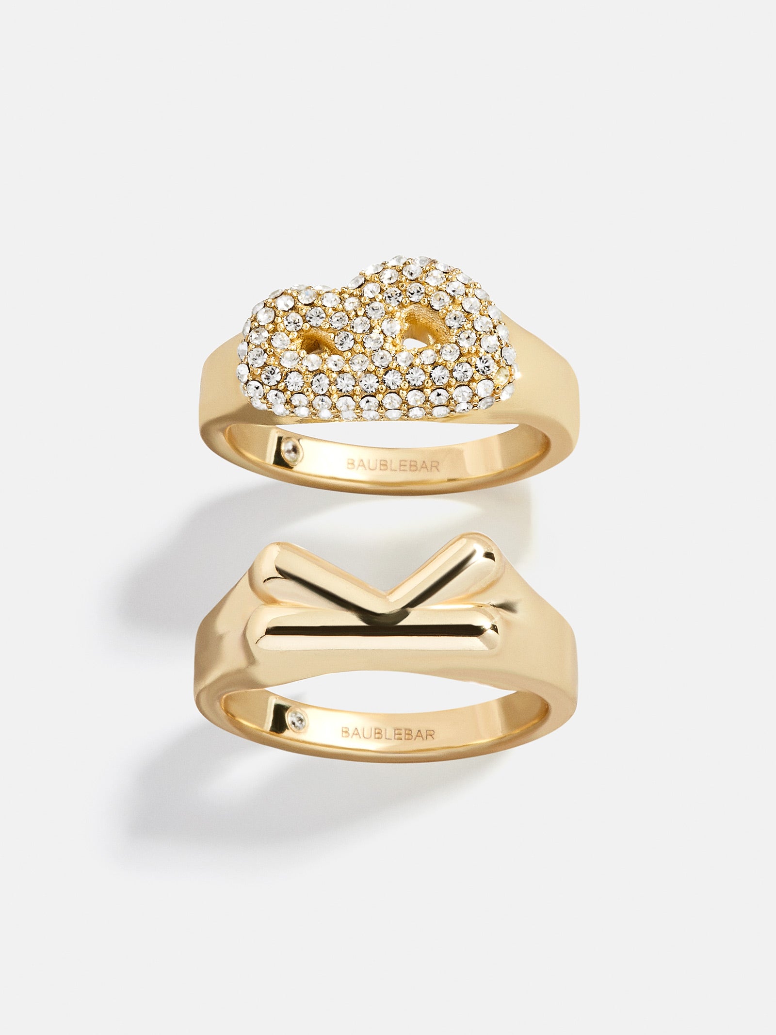 Mini Bubble Initial Ring - S-Blues Comming