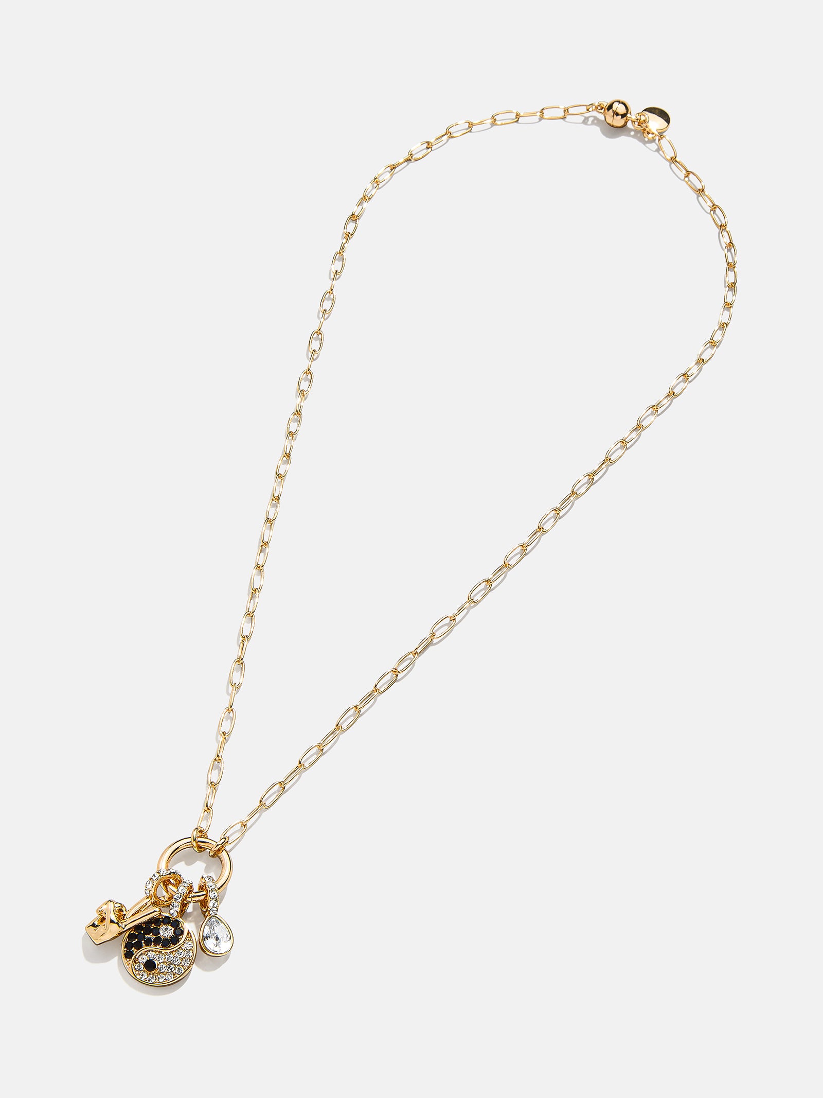 Kids' Opposites Attract Charm Necklace - Yin Yang-Blues Comming