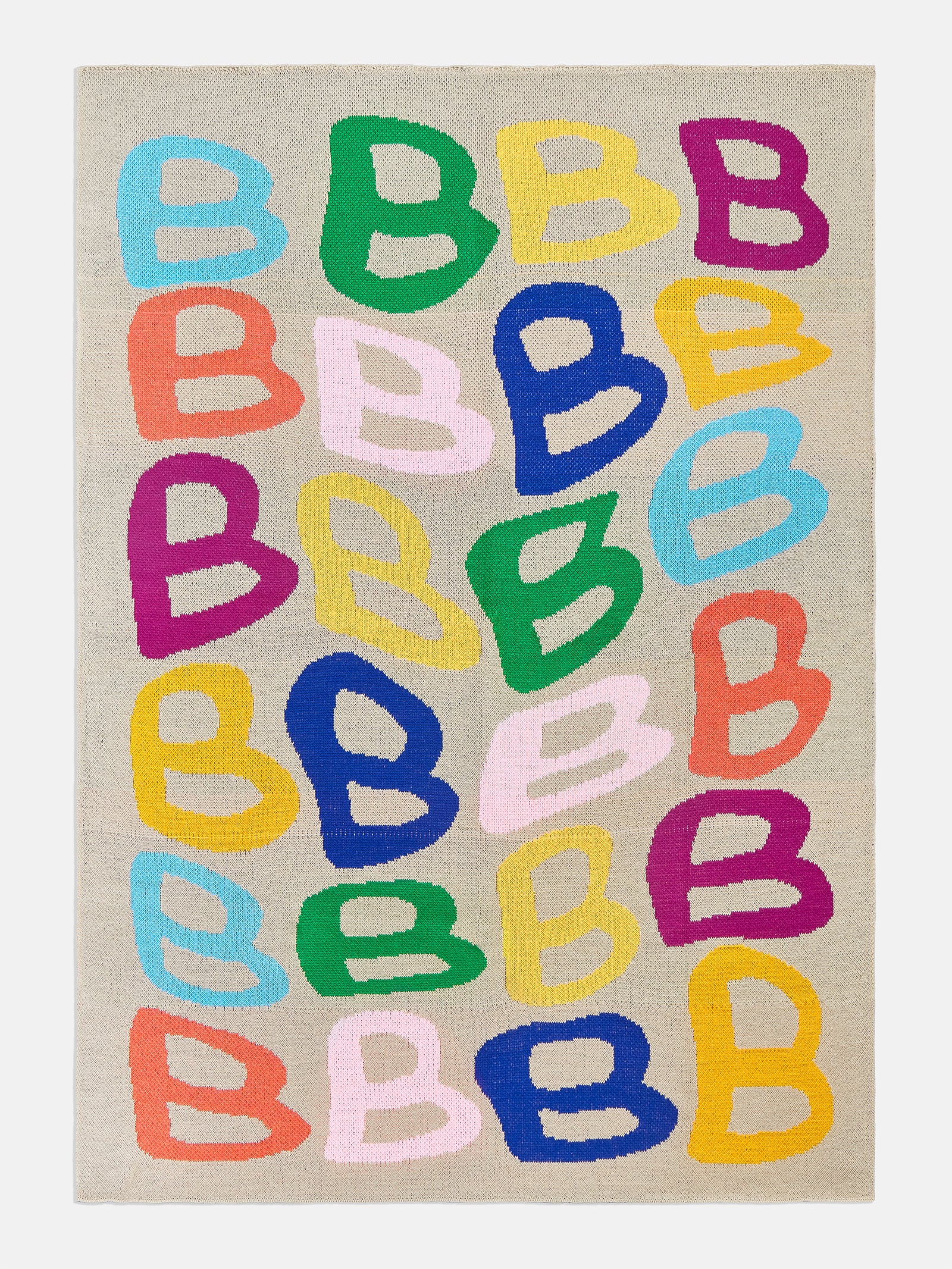 Get Wavy Custom Blanket - Beige/Multi-Blues Comming