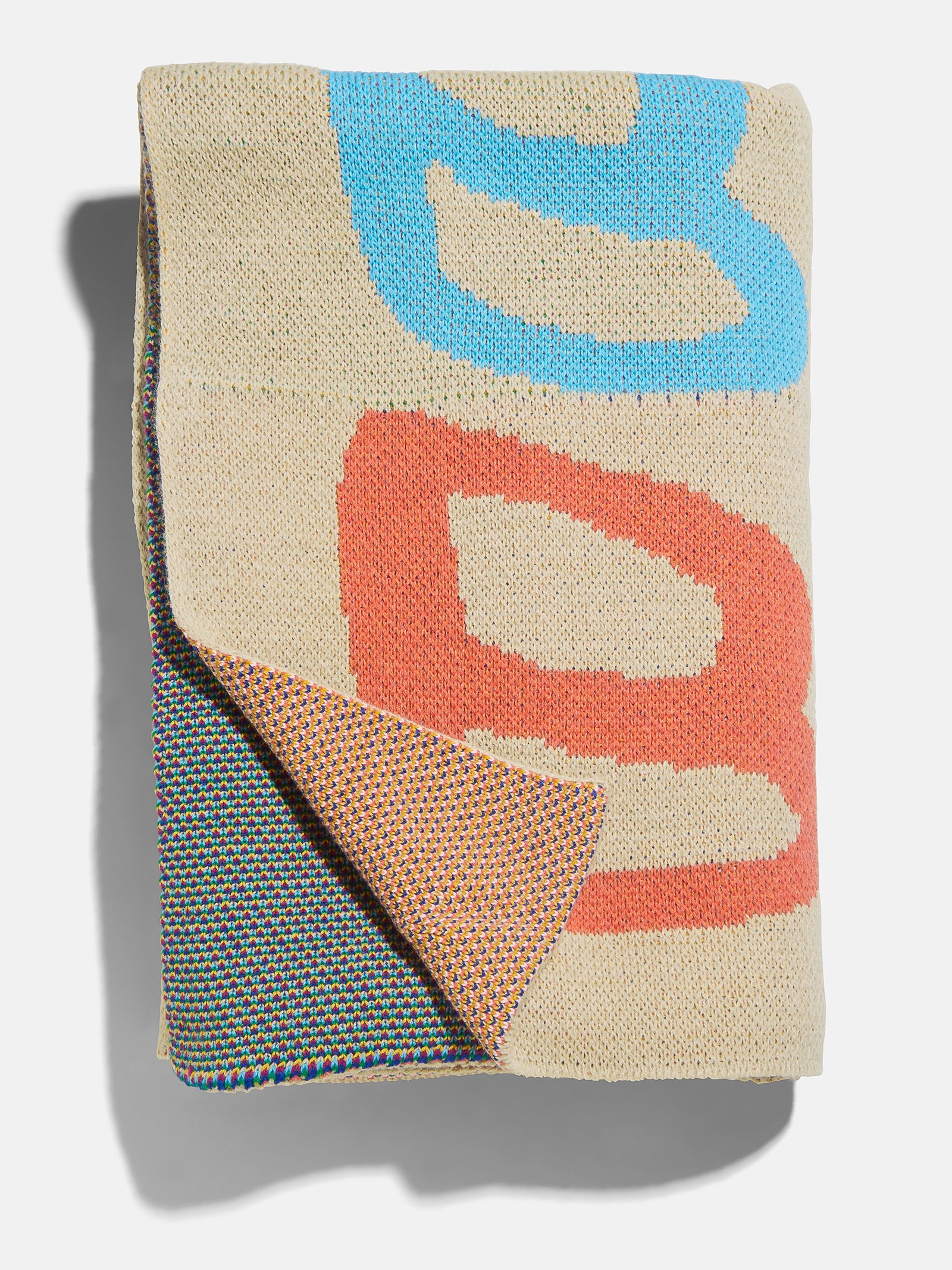Get Wavy Custom Blanket - Beige/Multi-Blues Comming