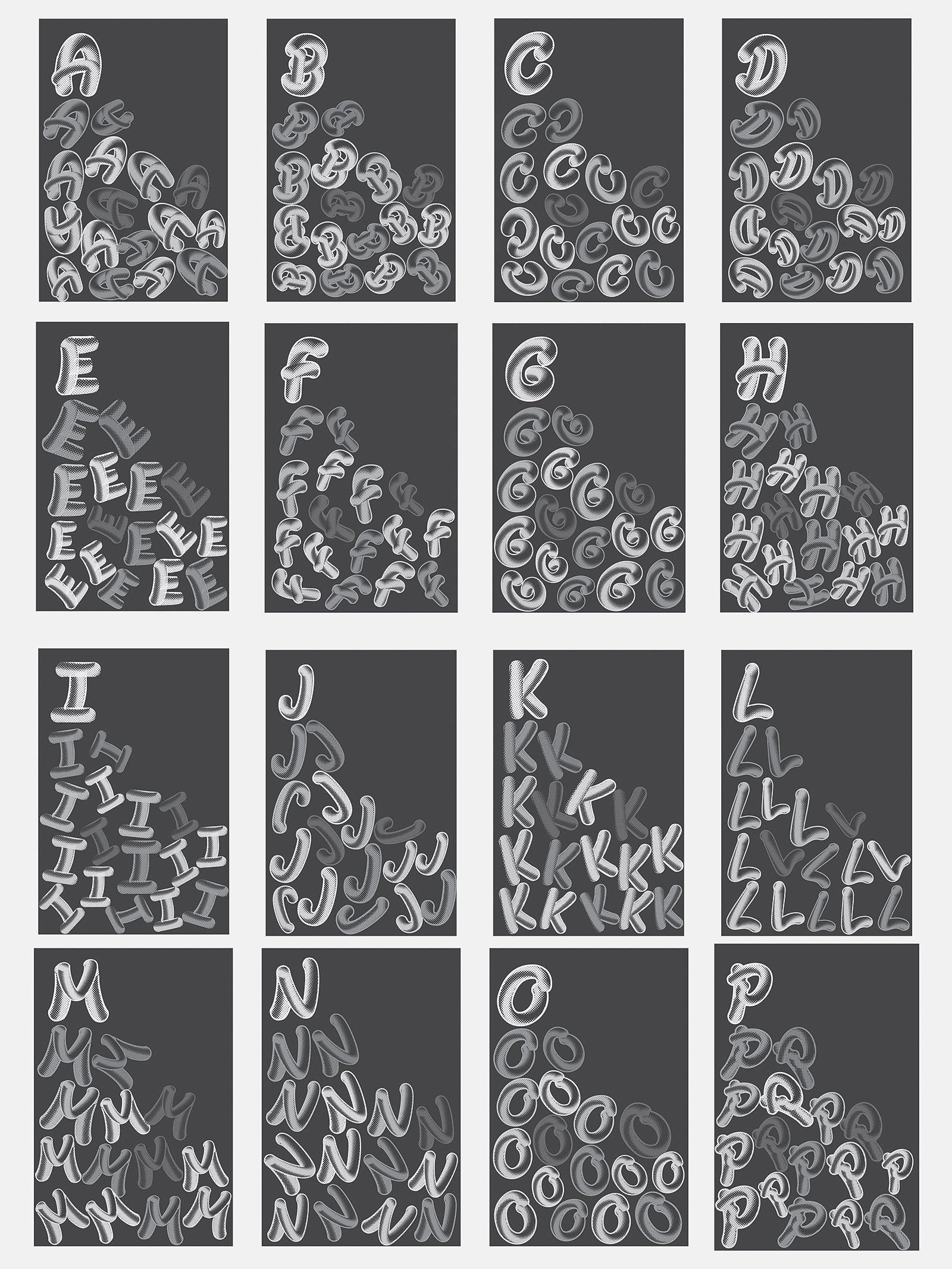 Retro Bubble Custom Initial Blanket - Beige/Multi-Blues Comming