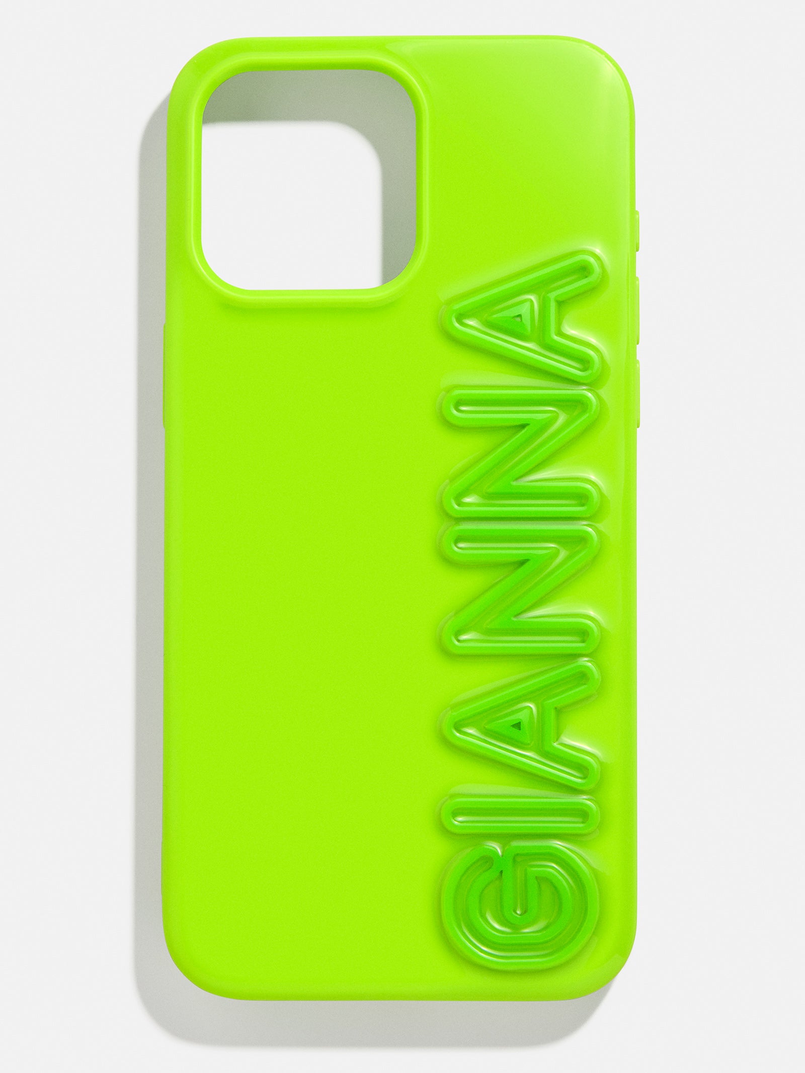 Fine Line Custom iPhone Case - Lime Green/Lime Green-Blues Comming