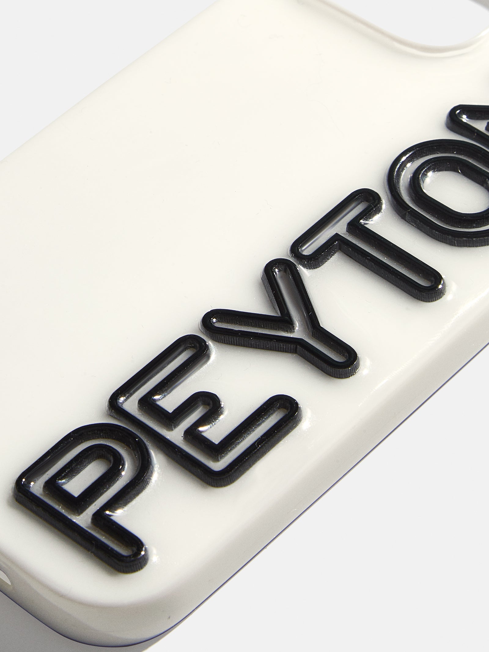 Fine Line Custom iPhone Case - White/Black-Blues Comming