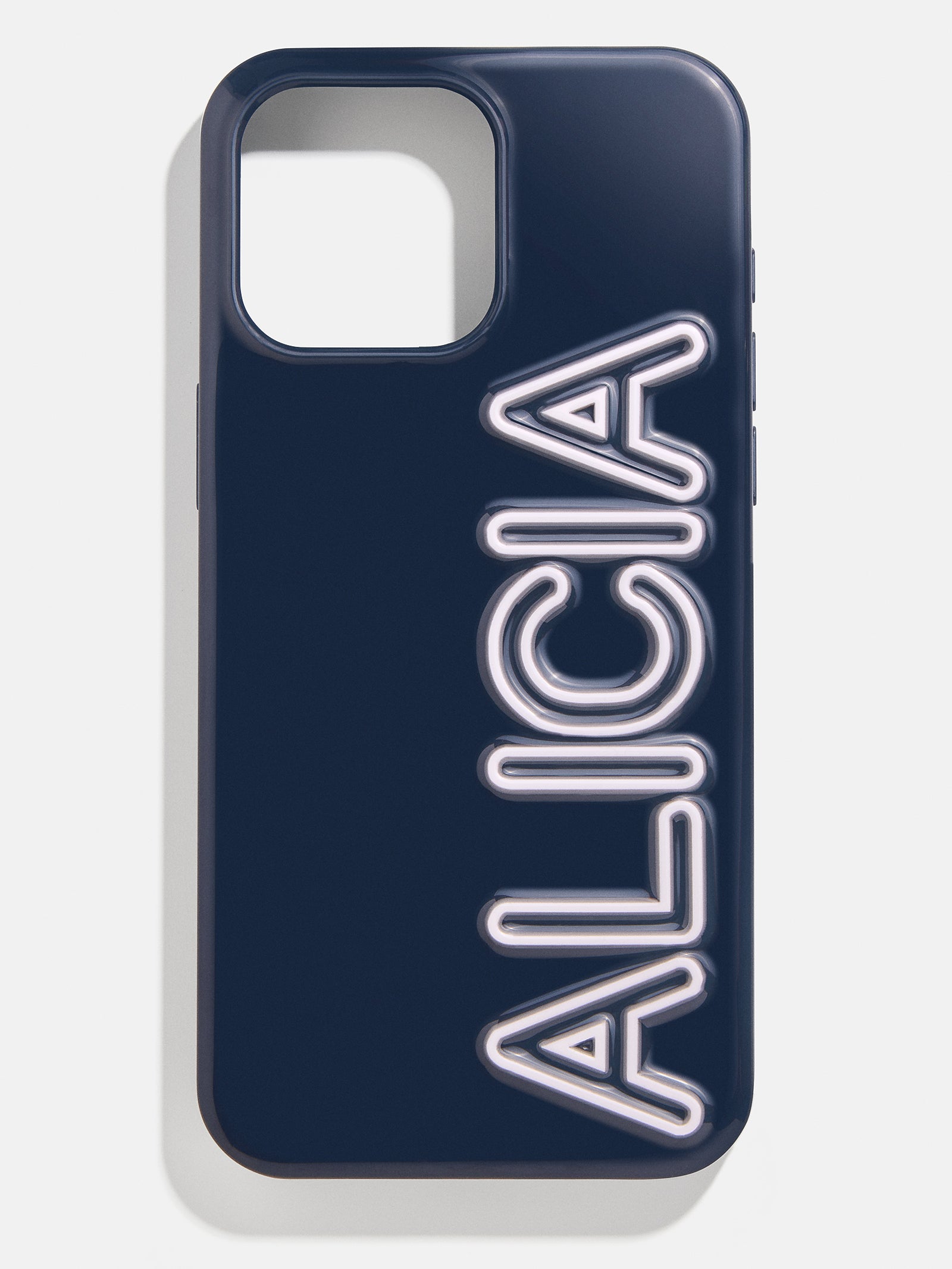 Fine Line Custom iPhone Case - Navy/White-Blues Comming