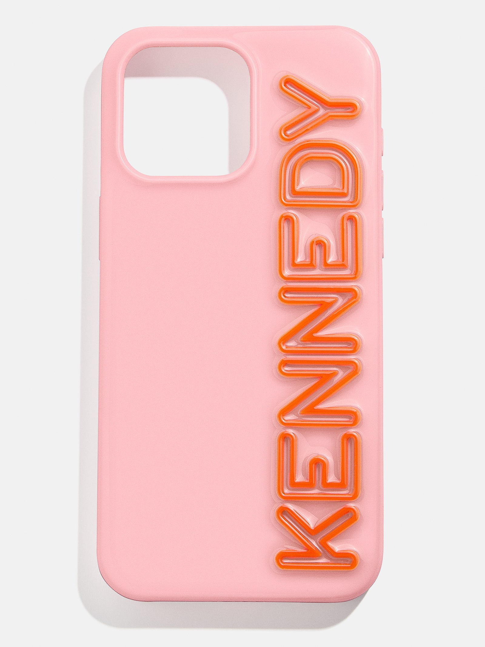 Fine Line Custom iPhone Case - Blush/Orange-Blues Comming