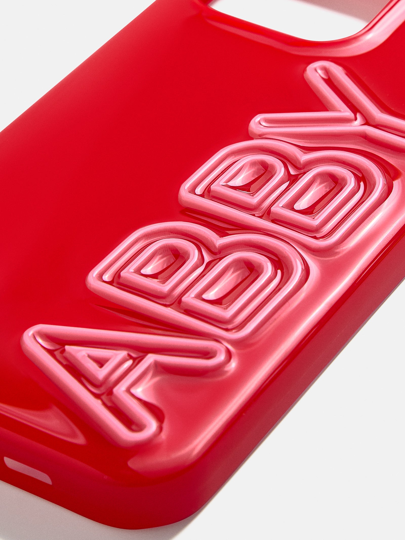 Fine Line Custom iPhone Case - Red/Pink-Blues Comming