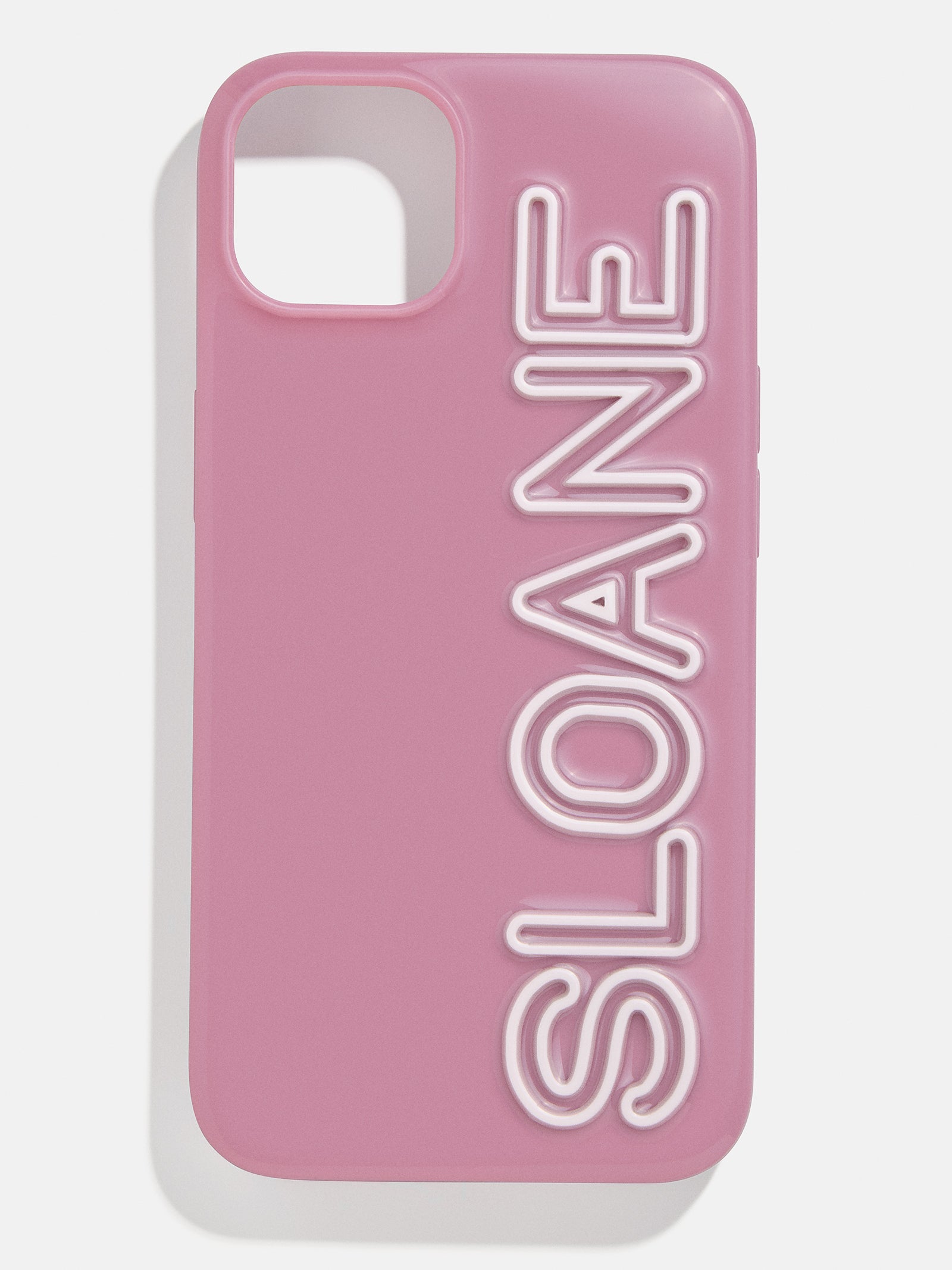 Fine Line Custom IPhone Case - Mauve/White-Blues Comming