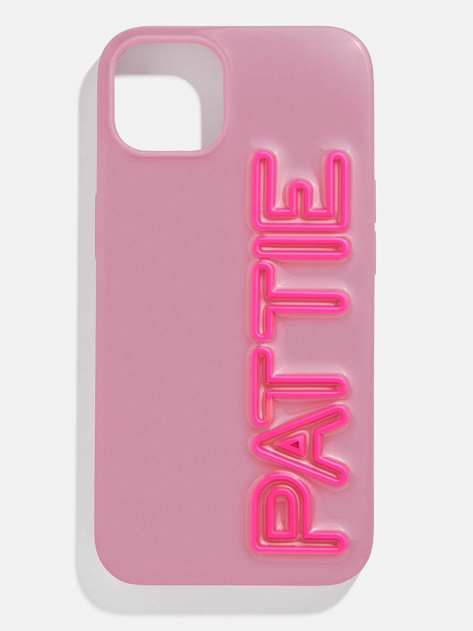 Fine Line Custom iPhone Case - Mauve/Hot Pink-Blues Comming