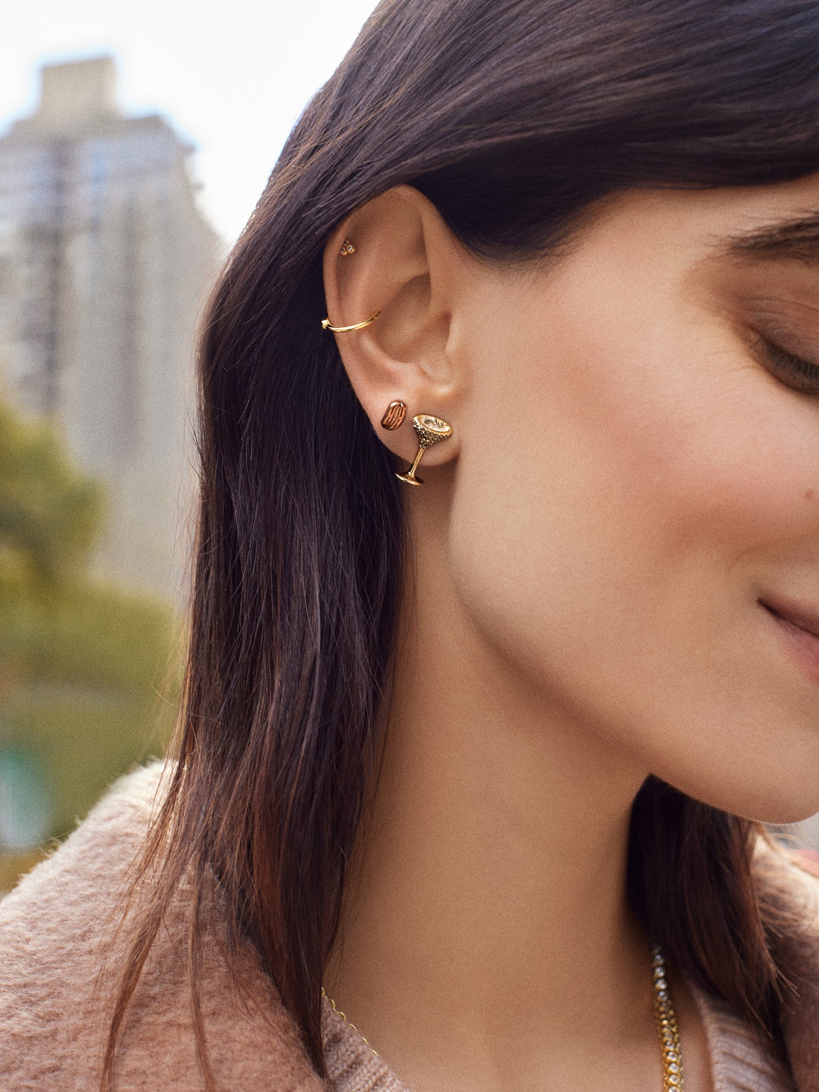 Espresso Yourself Earring Set - Espresso Martini Earring Set-Blues Comming