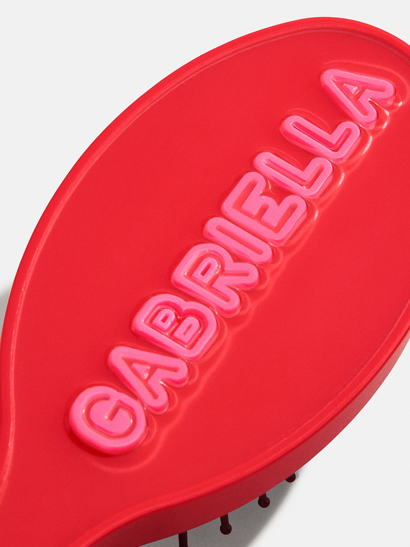 Mini Fine Line Custom Hair Brush - Red/Pink-Blues Comming