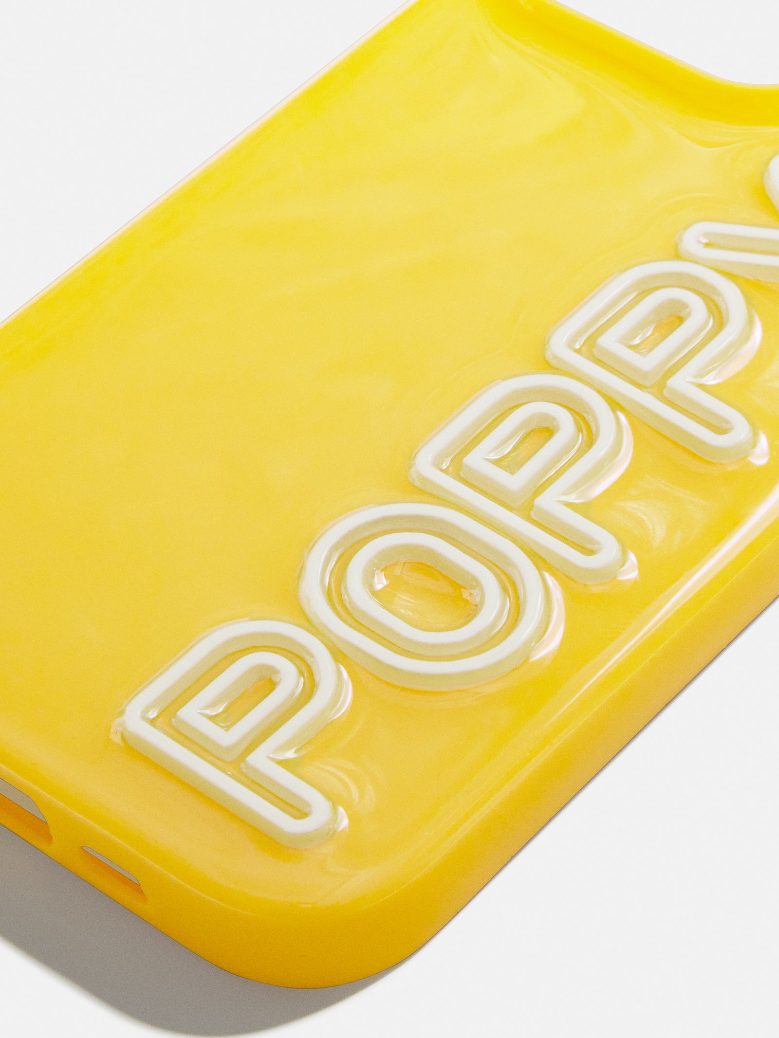 Fine Line Custom iPhone Case - Yellow/White-Blues Comming