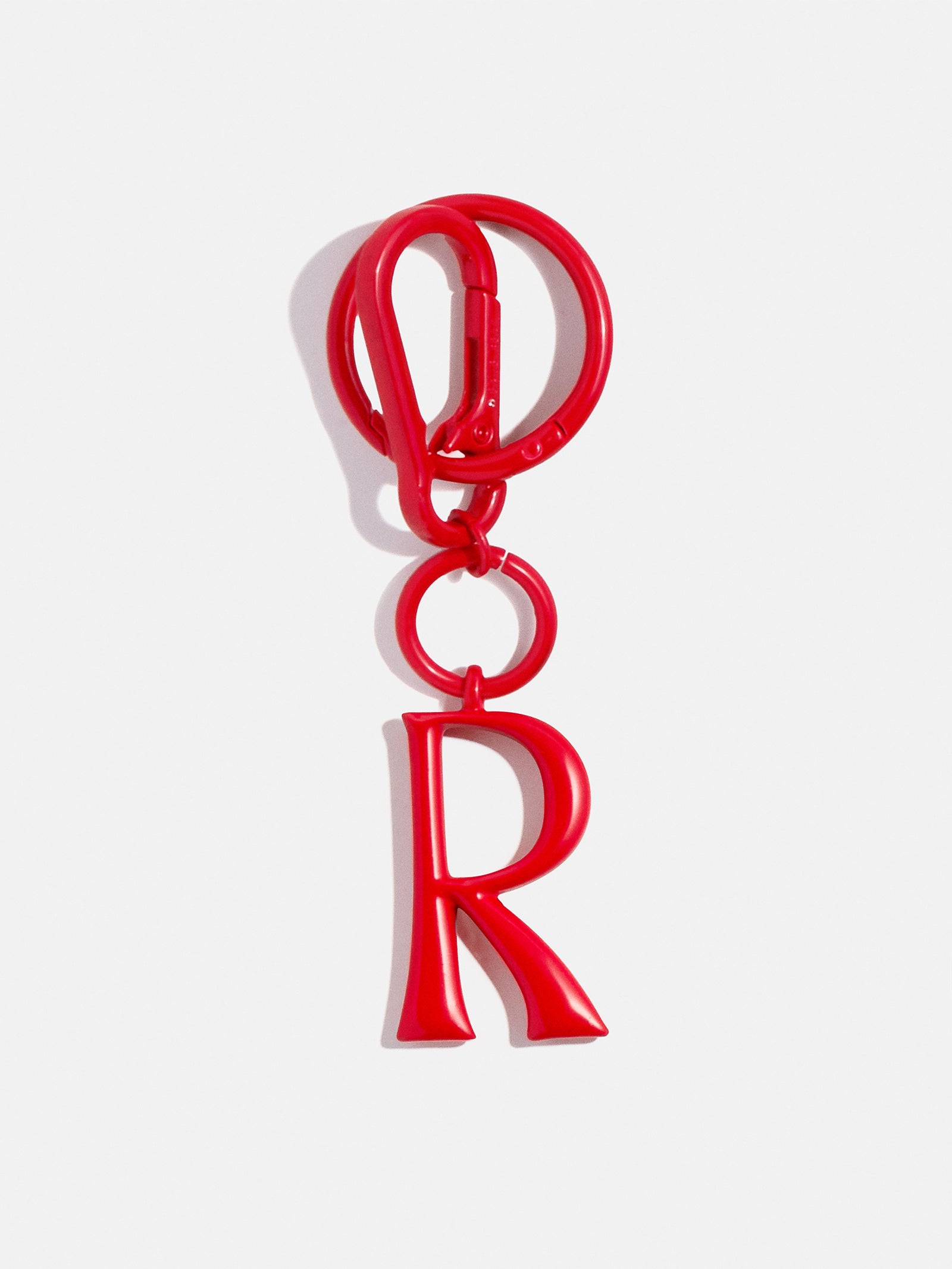 Red Initial Enamel Bag Charm - R-Blues Comming
