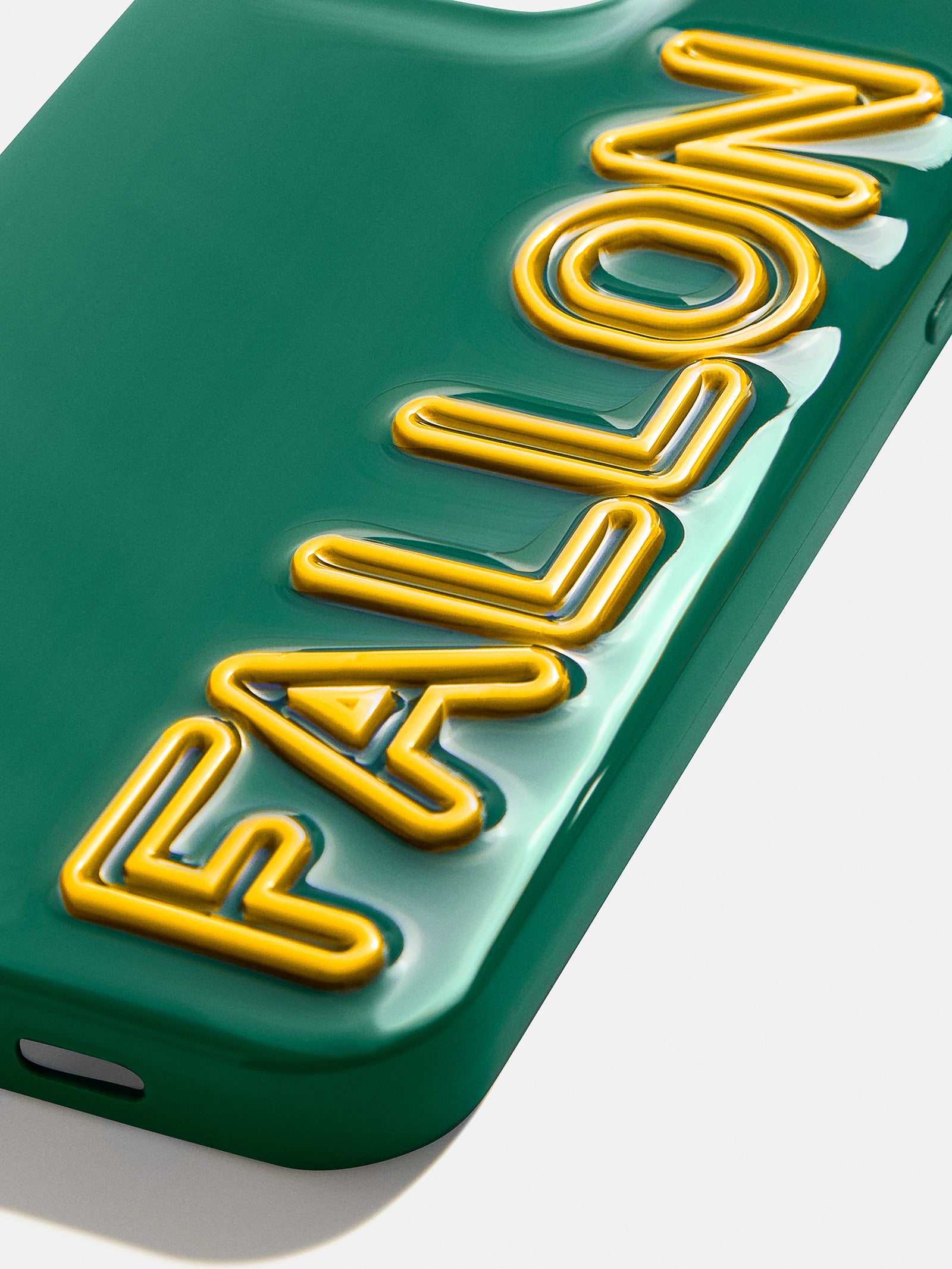 Fine Line Custom iPhone Case - Green/Yellow-Blues Comming