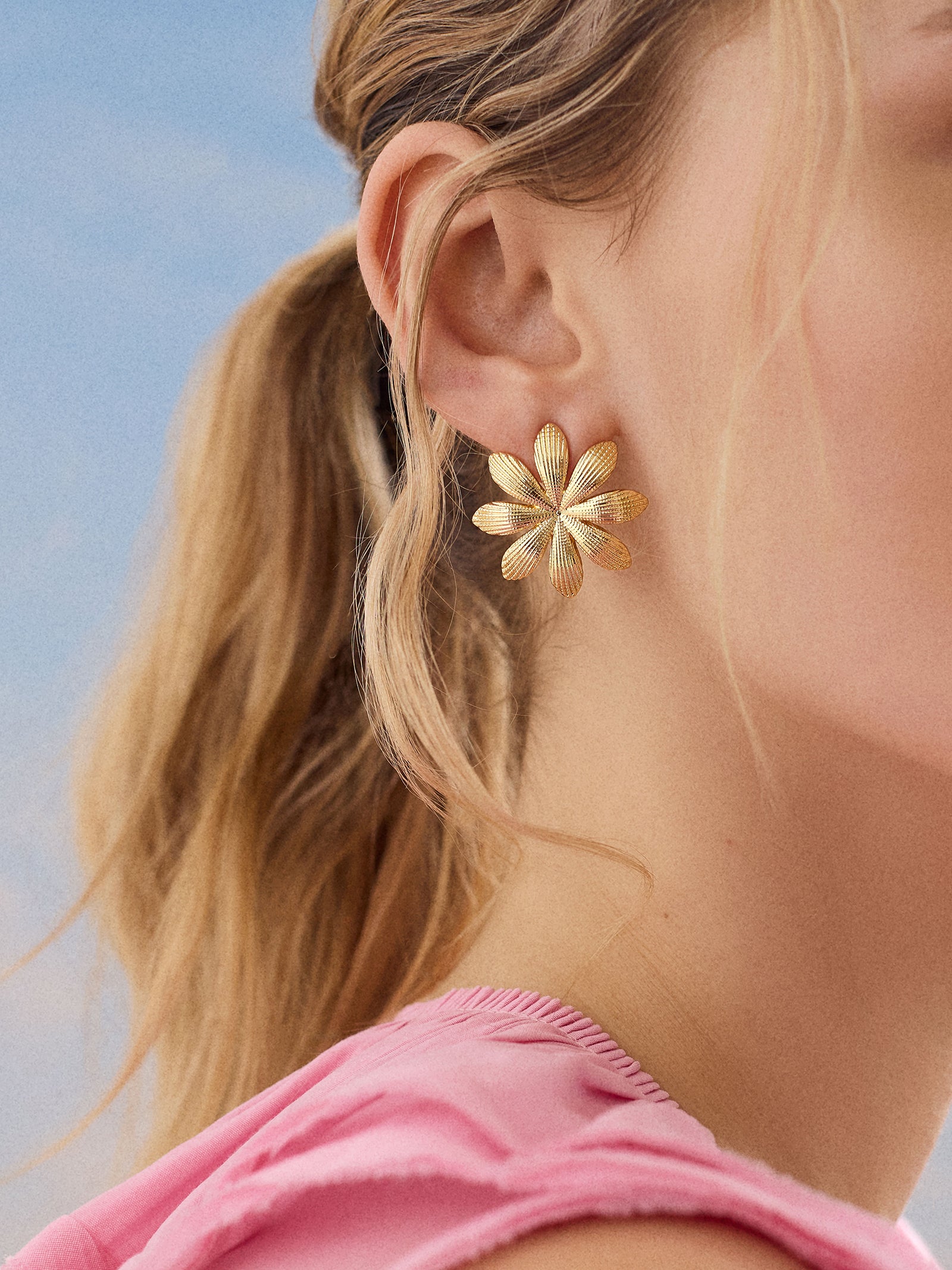 Holly Earrings - Small-Blues Comming