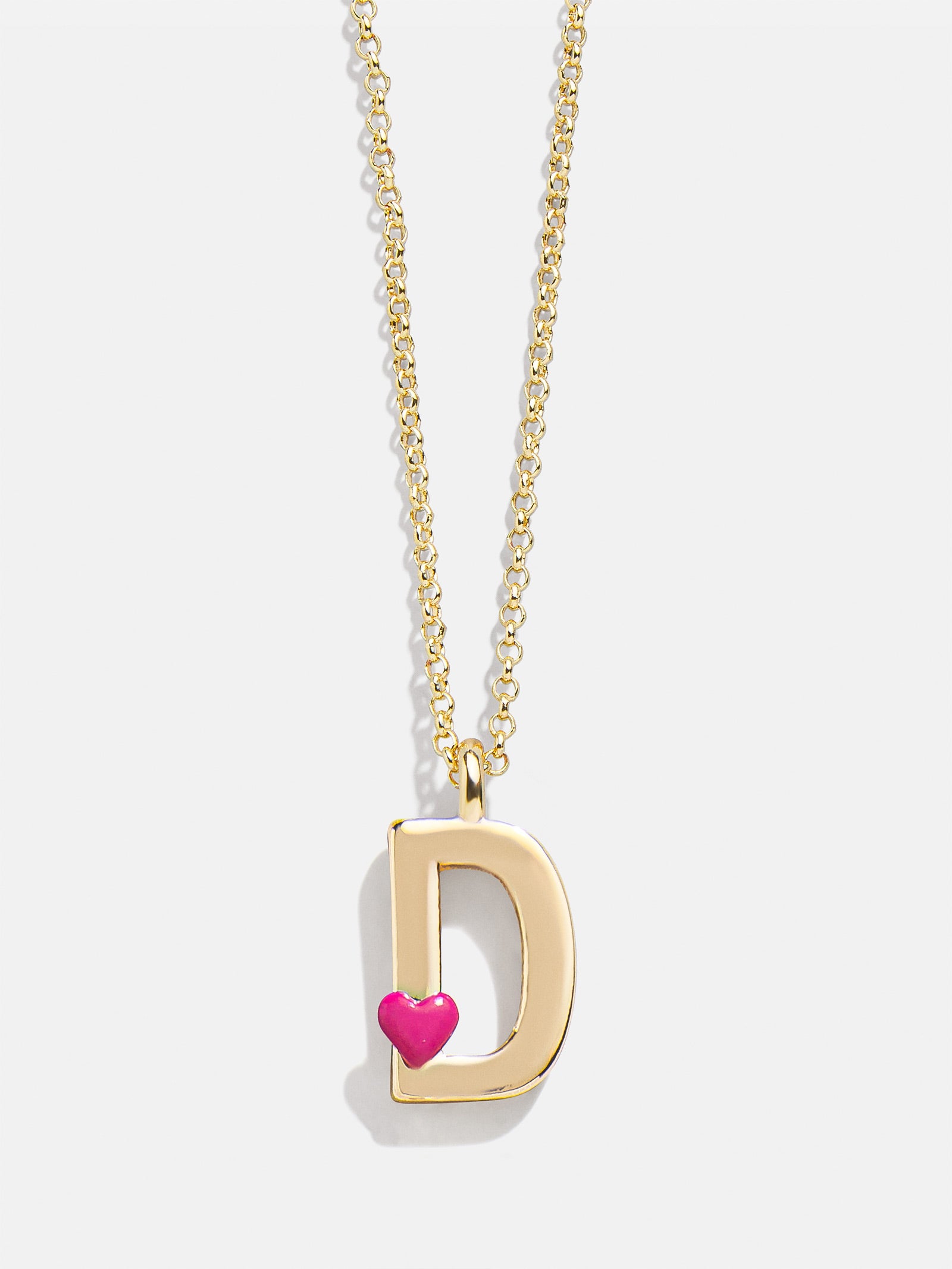 Kids' Heart Initial Necklace - Gold-Blues Comming