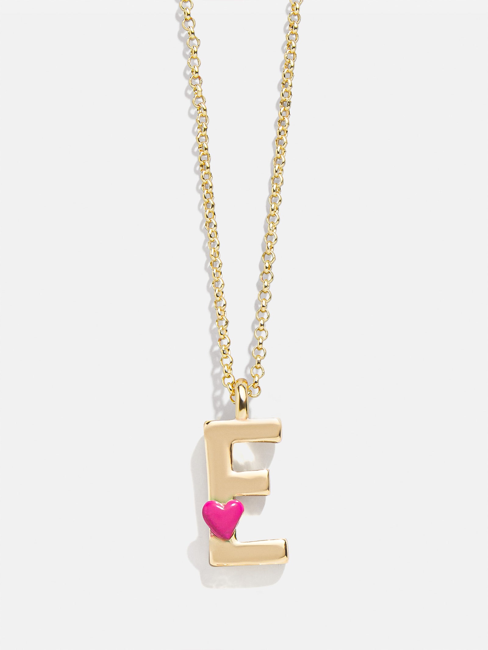 Kids' Heart Initial Necklace - Gold-Blues Comming