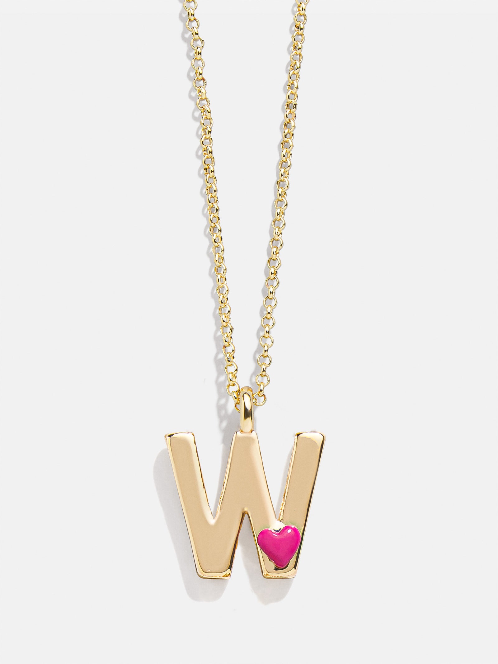 Kids' Heart Initial Necklace - Gold-Blues Comming