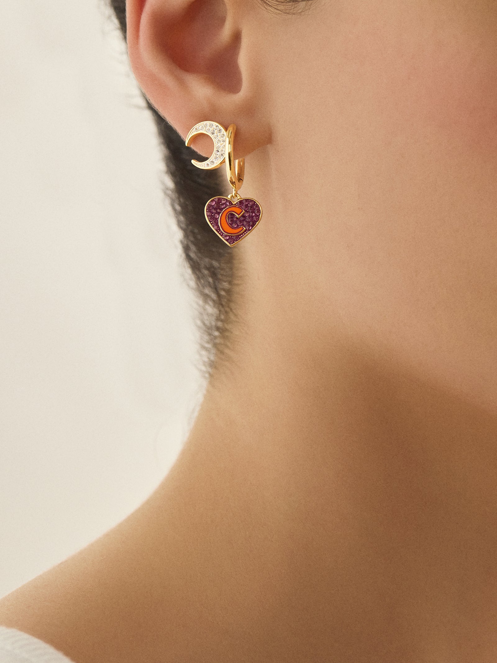 Clemson University Earring Set - Clemson University-Blues Comming