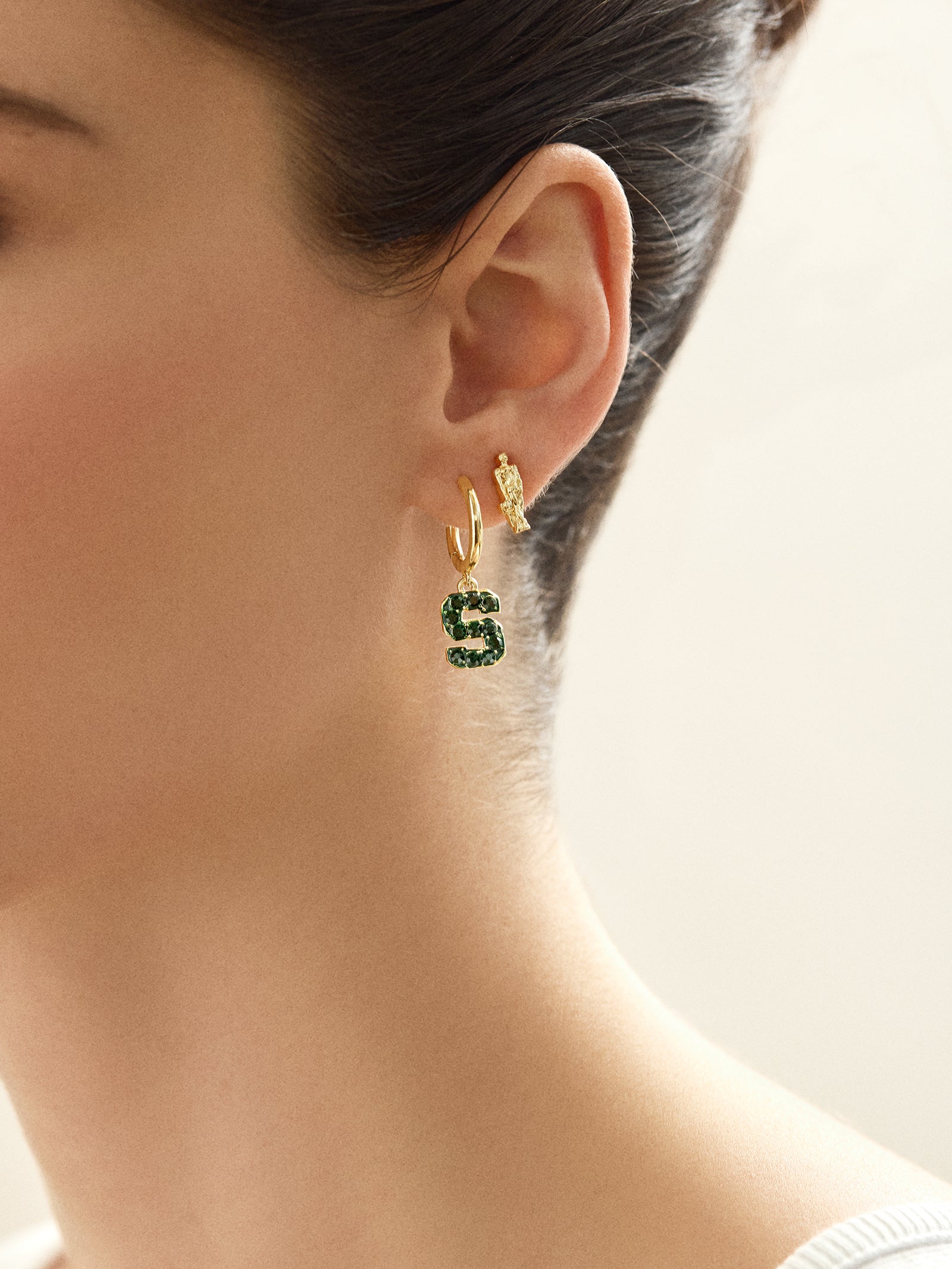 Michigan State University Earring Set - Michigan State University-Blues Comming