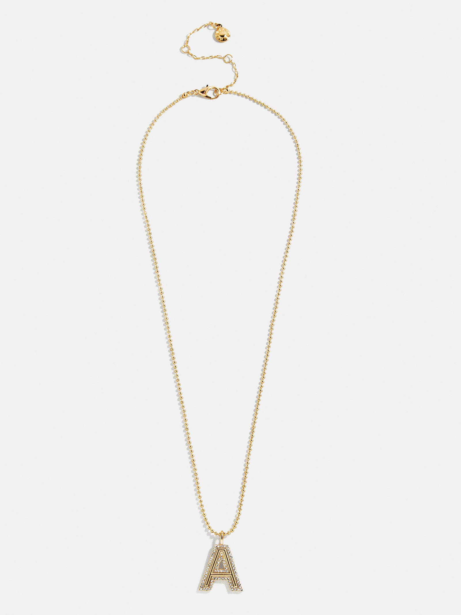 Arianna Initial Necklace - Gold/Pavé-Blues Comming