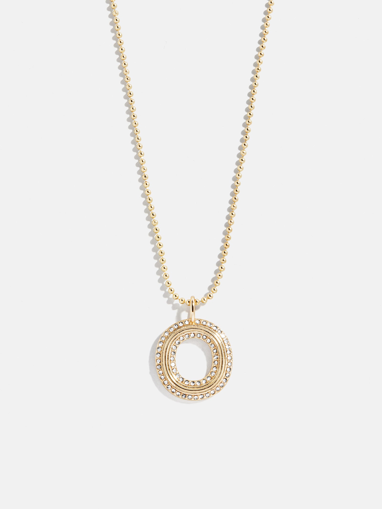 Arianna Initial Necklace - Gold/Pavé-Blues Comming