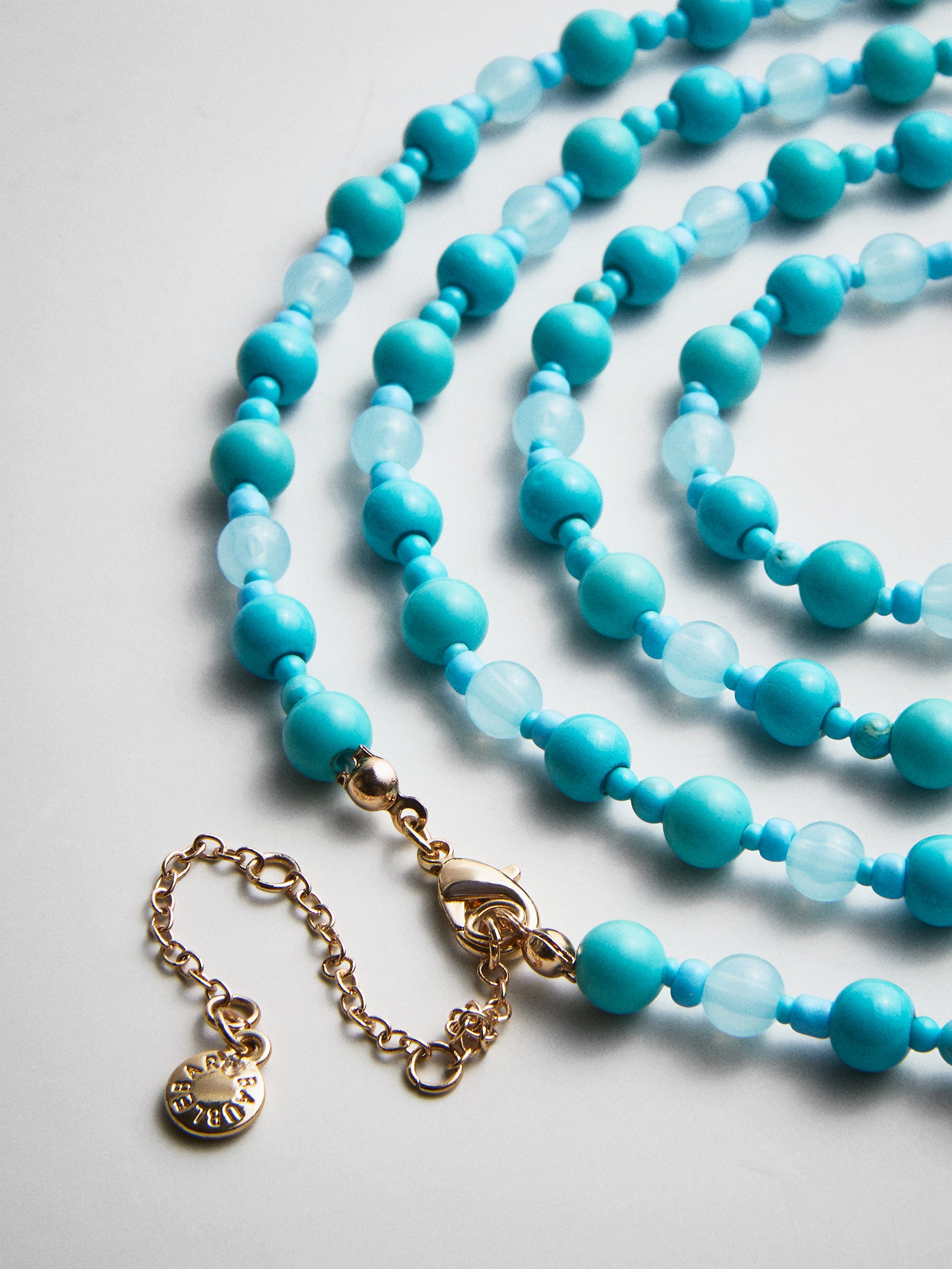Charlotte Semi-Precious Necklace - Turquoise-Blues Comming