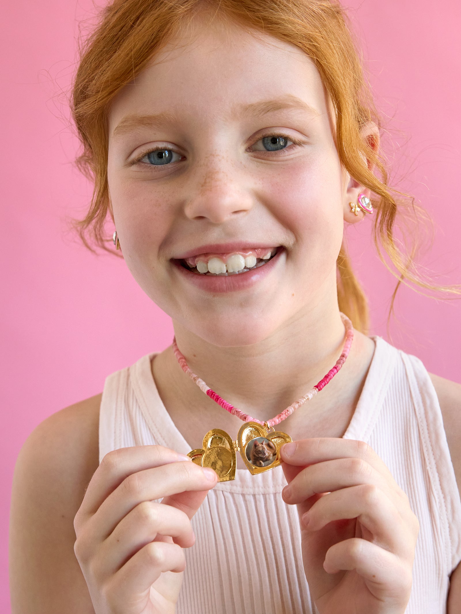 Lil' Sweetheart Kids' Locket Necklace - Heart-Blues Comming