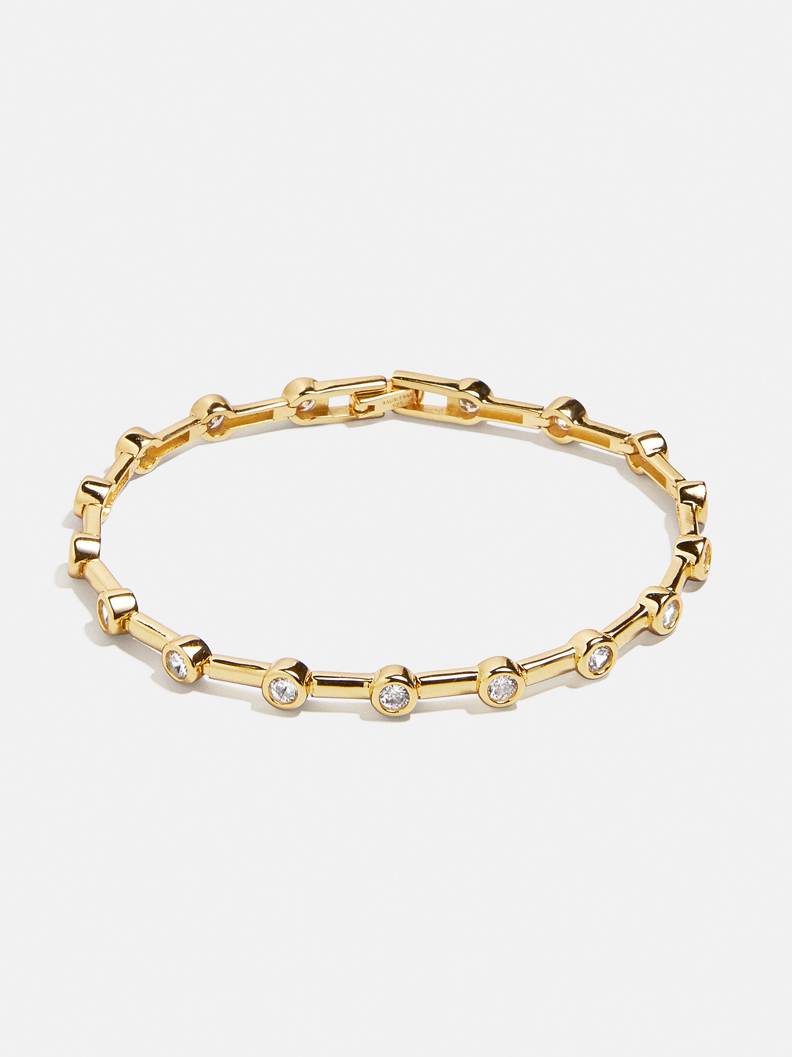 Eve 18K Gold Tennis Bracelet - Gold/Pavé-Blues Comming