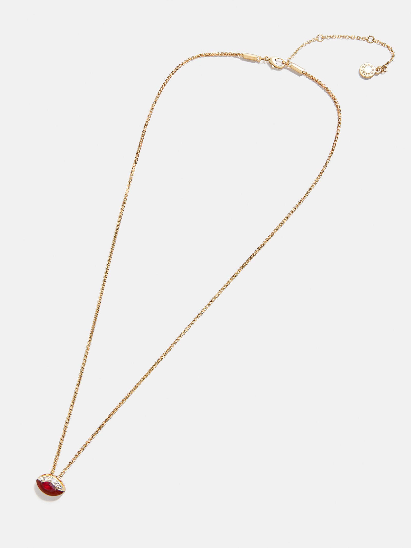 Clove Semi-Precious Birthstone Necklace - Ruby-Blues Comming