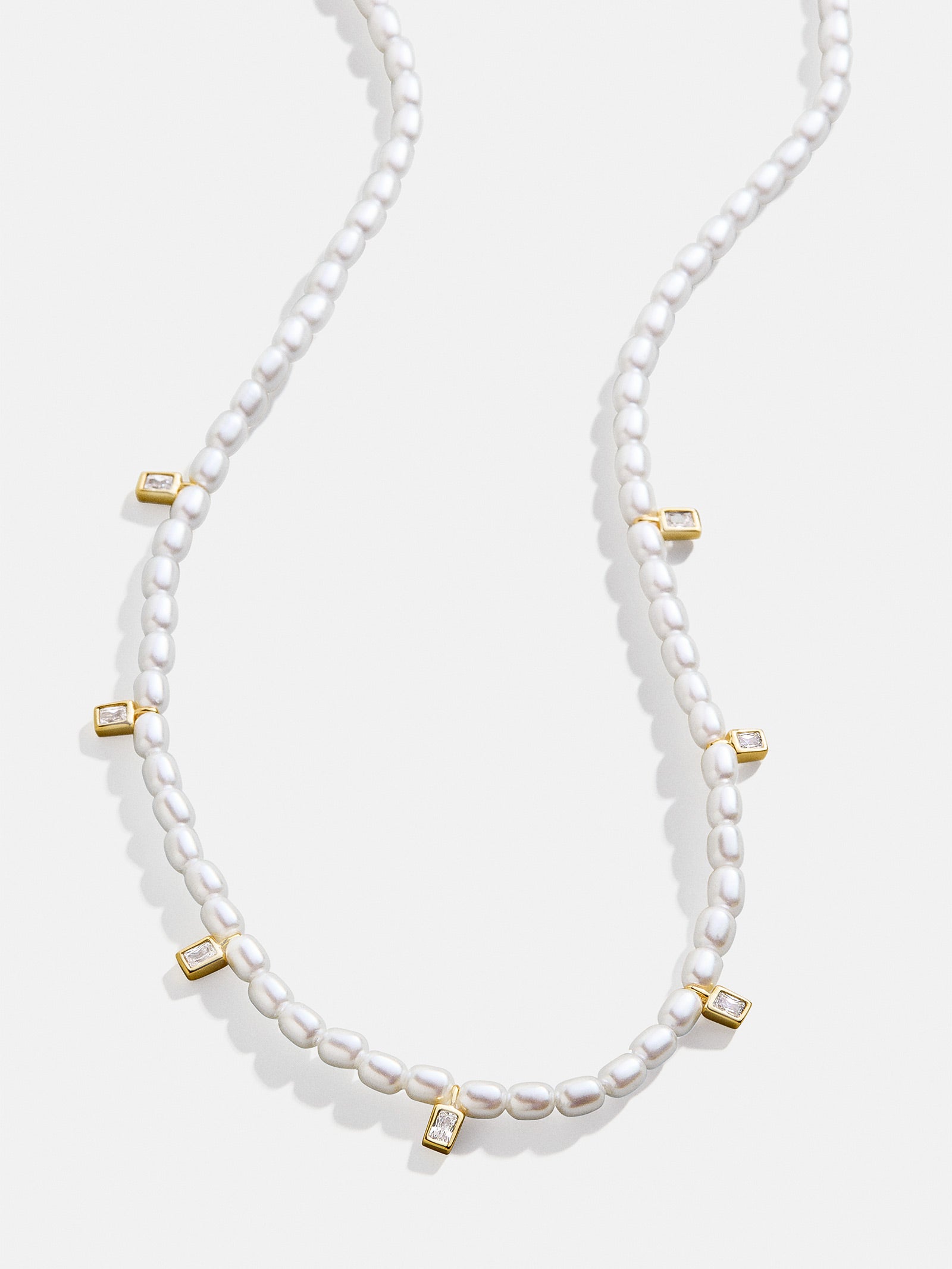 18K Gold Myra Necklace - Gold/Pearl-Blues Comming