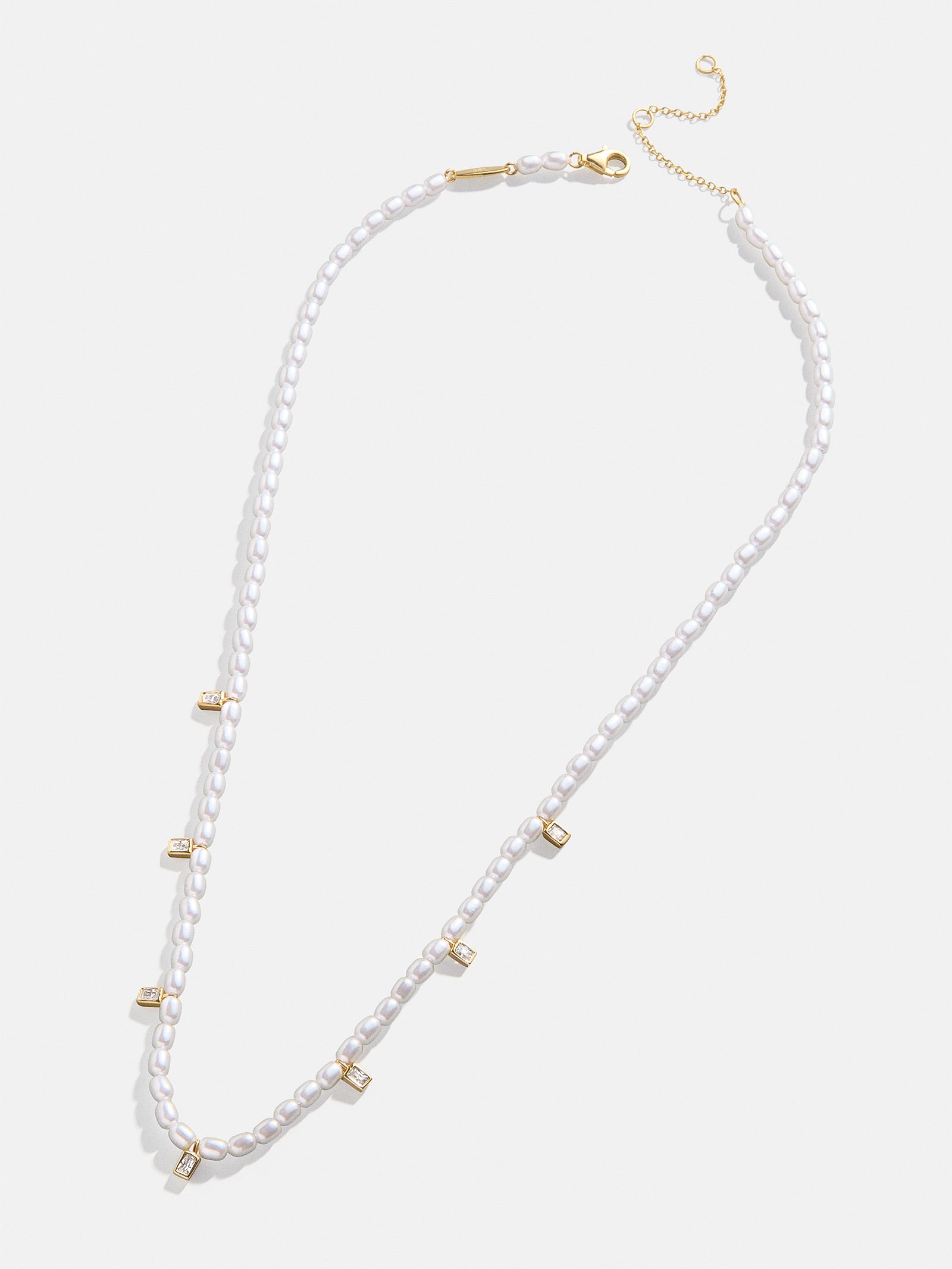 18K Gold Myra Necklace - Gold/Pearl-Blues Comming