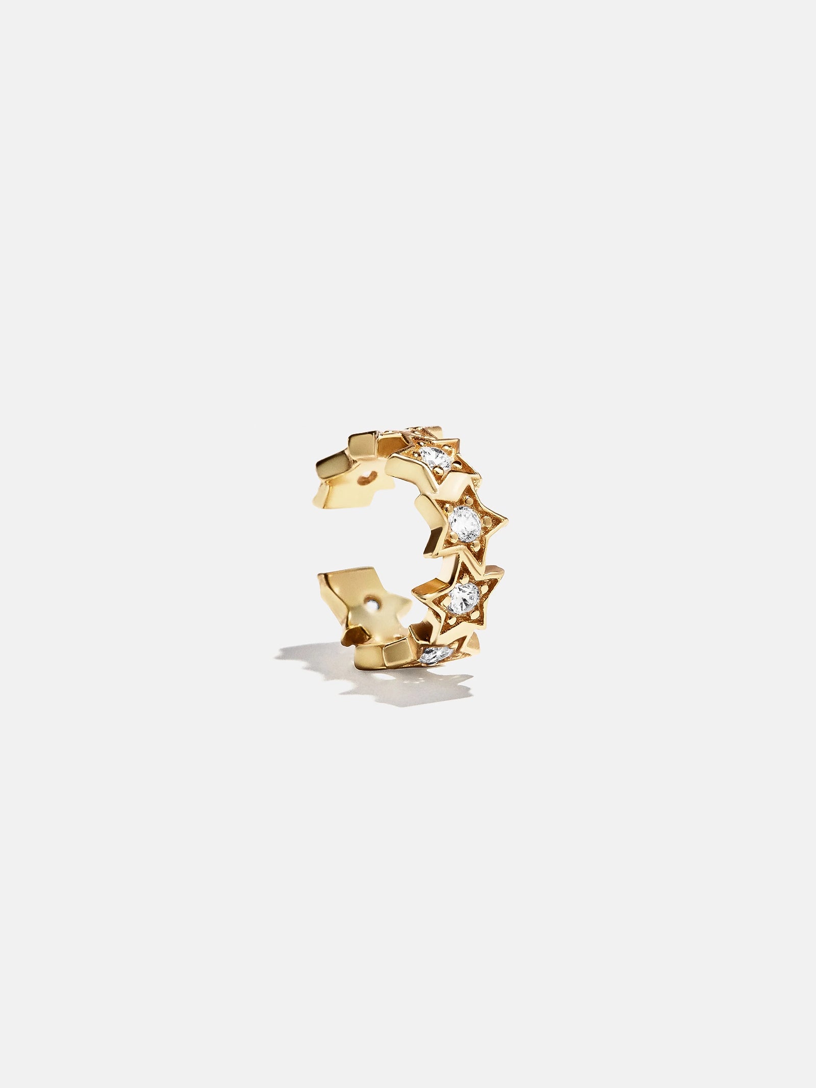 18K Gold Star Ear Cuff - Star-Blues Comming