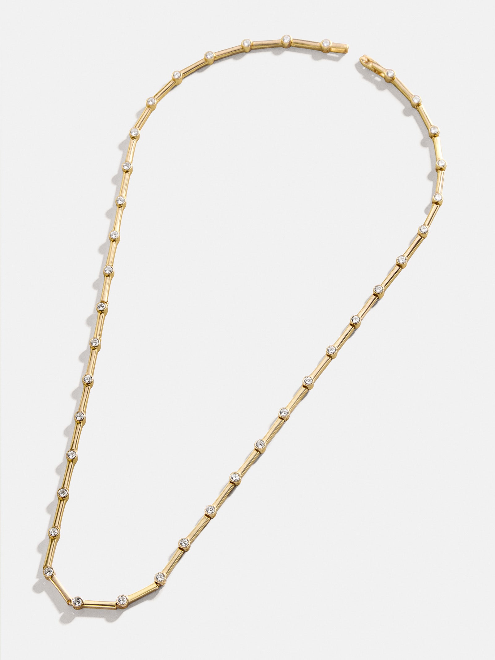18K Gold Eve Necklace - Gold/Pavé-Blues Comming