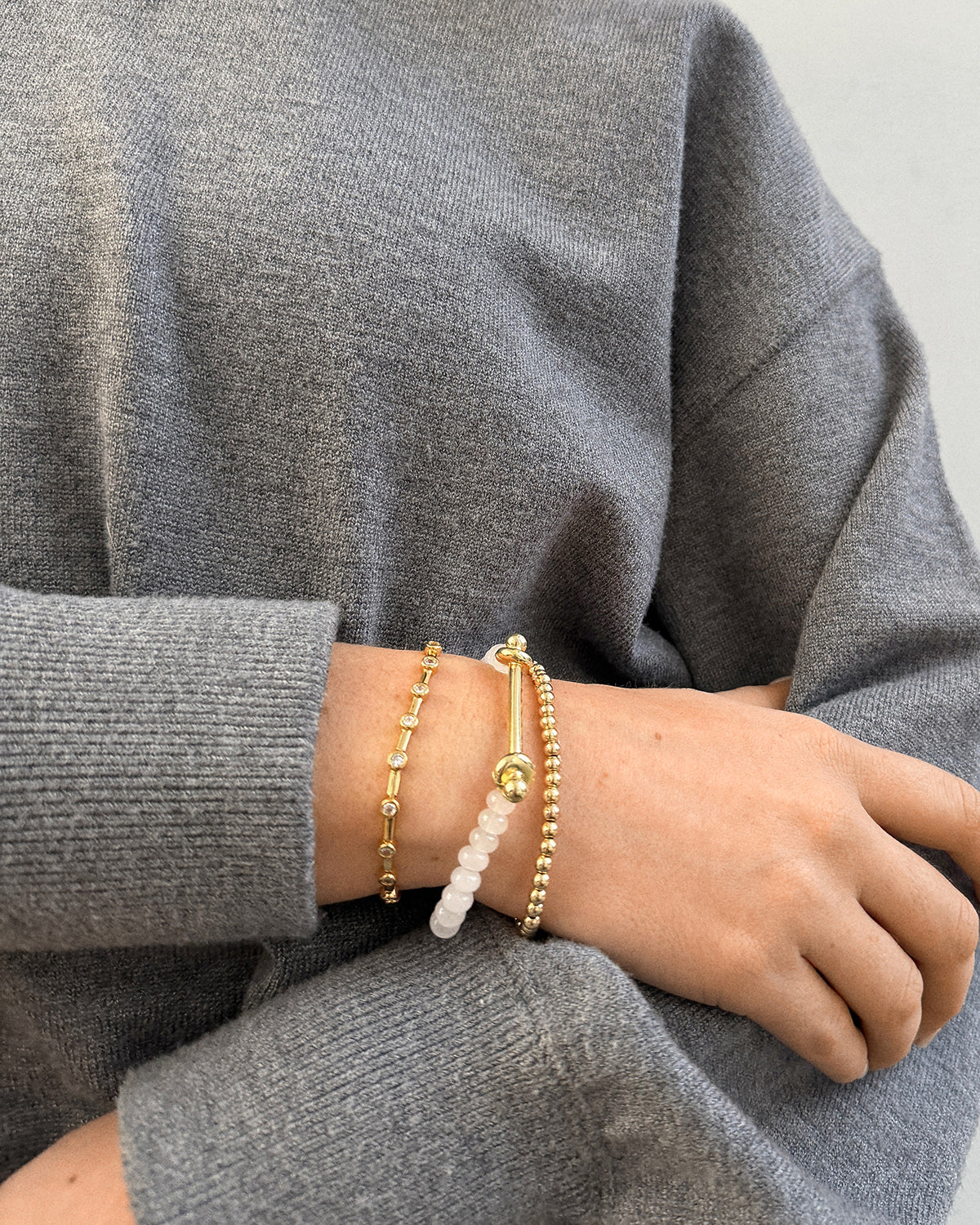 Eileen Beaded Bracelet - Pink Multi-Blues Comming