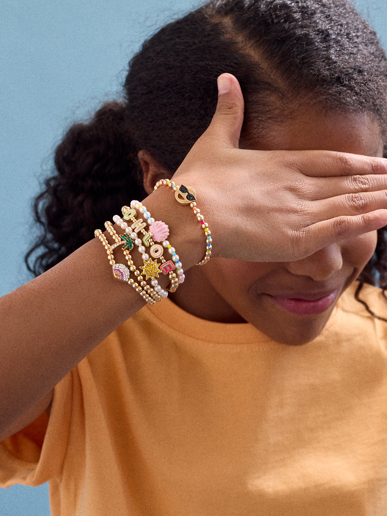 Island Time Kids' Bracelet Set - Seashell-Blues Comming