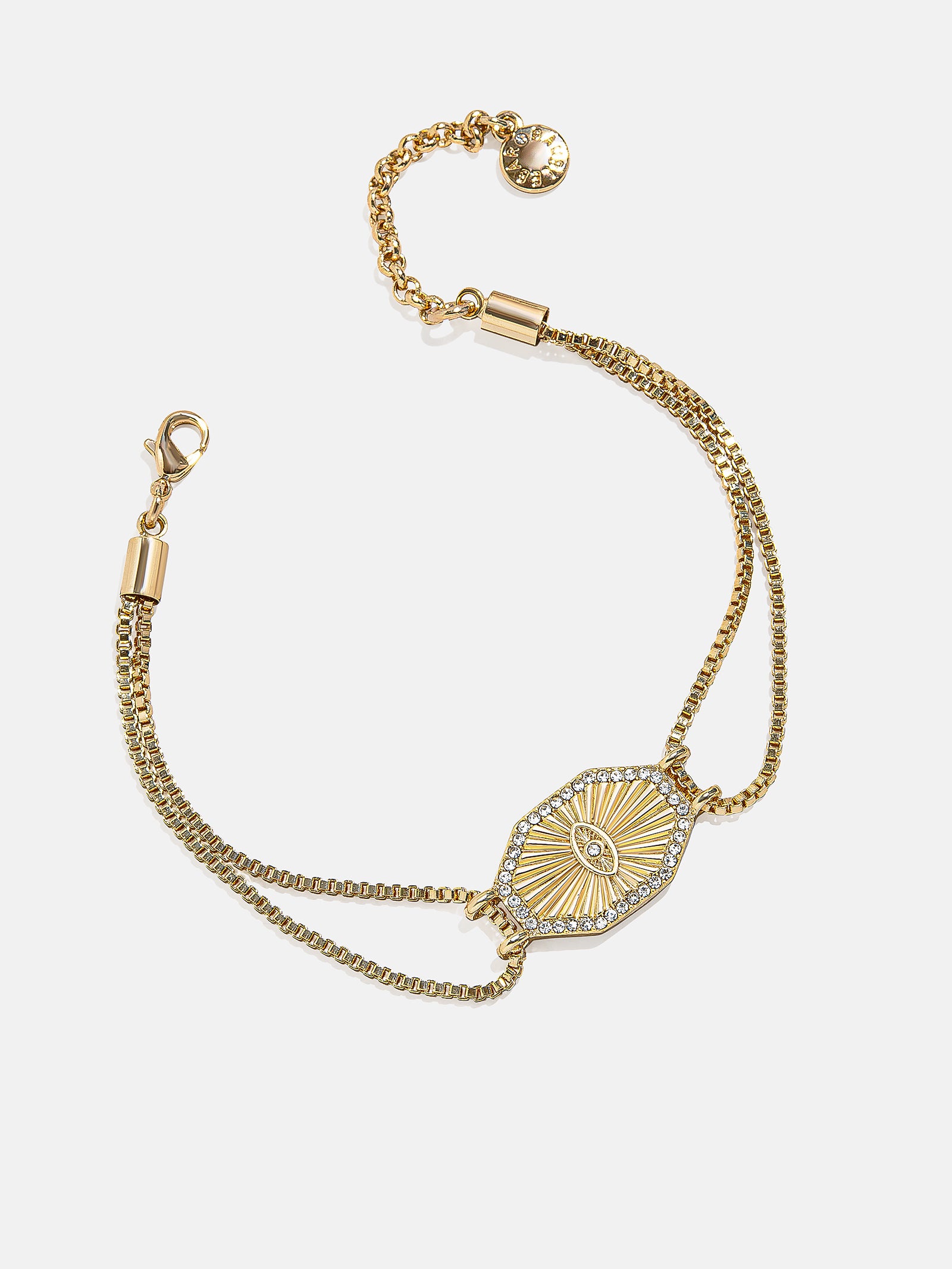 Evil Eye Reversible Bracelet - Gold/Turquoise-Blues Comming