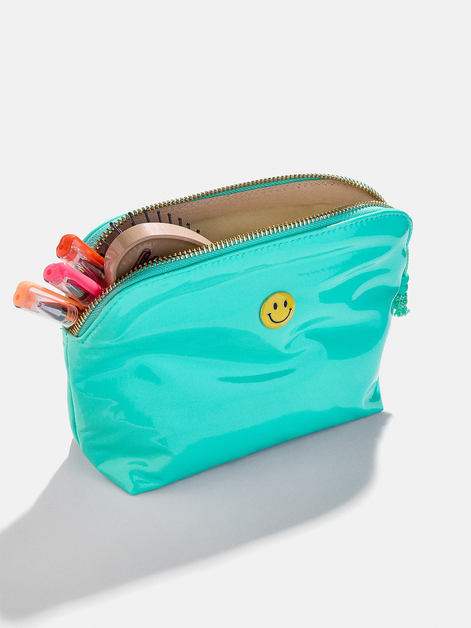 All Smiles Kids' Jewelry Storage Pouch - Smiley-Blues Comming