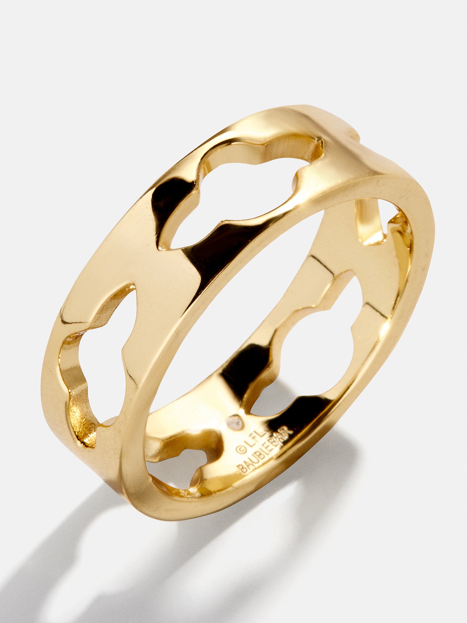 STAR WARS™ GROGU™ 18K Gold Cutout Ring - Gold-Blues Comming