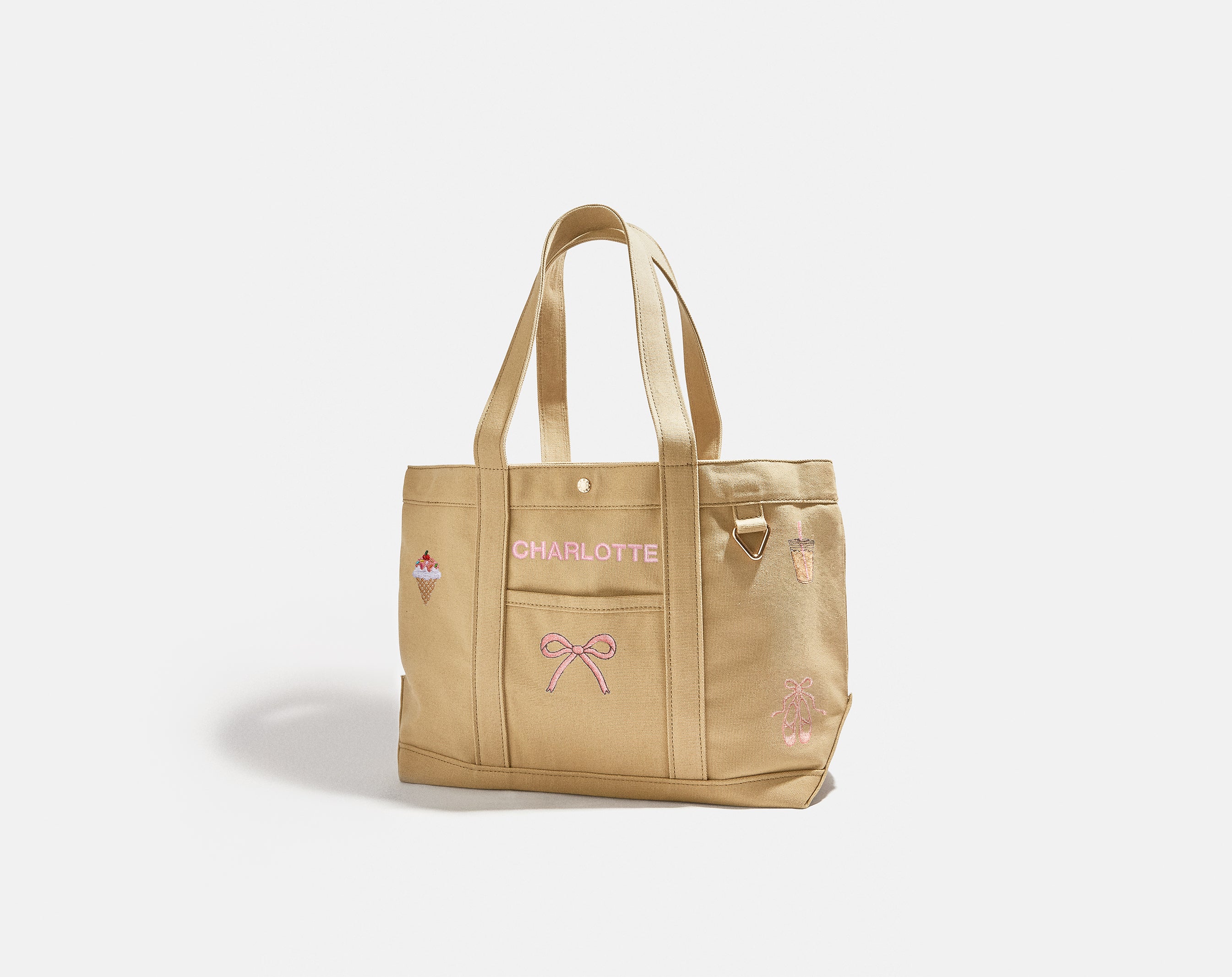 Medium Custom Icon Tote - Medium-Blues Comming